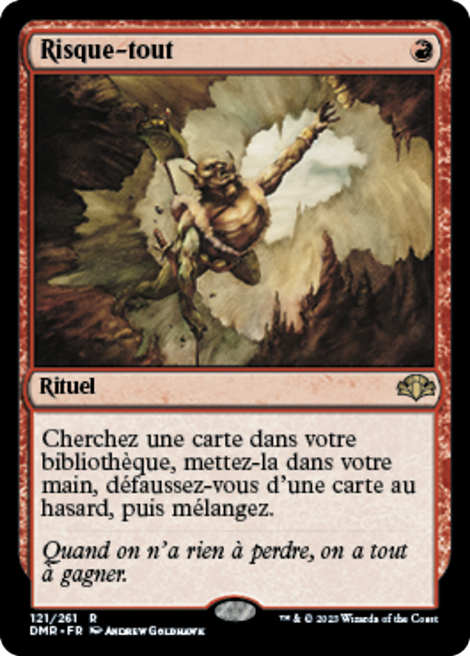 Risque-tout — Dominaria Remastered — Magic: The Gathering