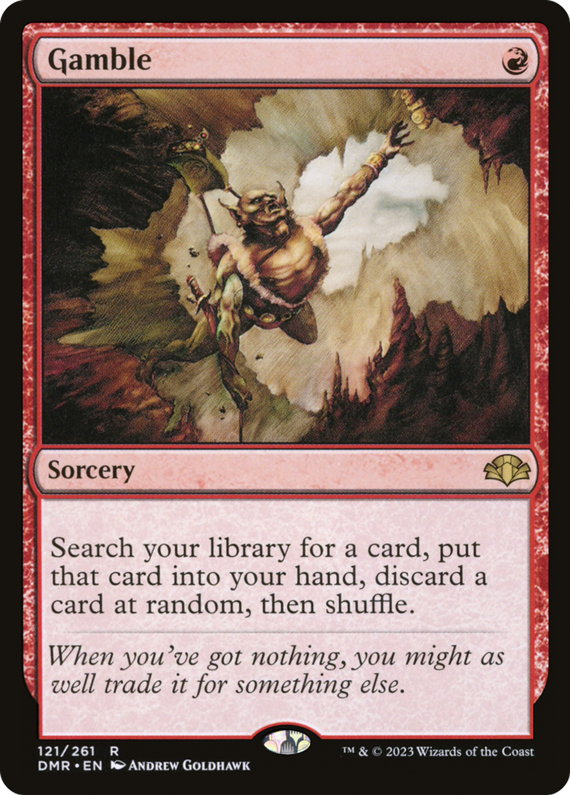 Risque-tout — Dominaria Remastered — Magic: The Gathering