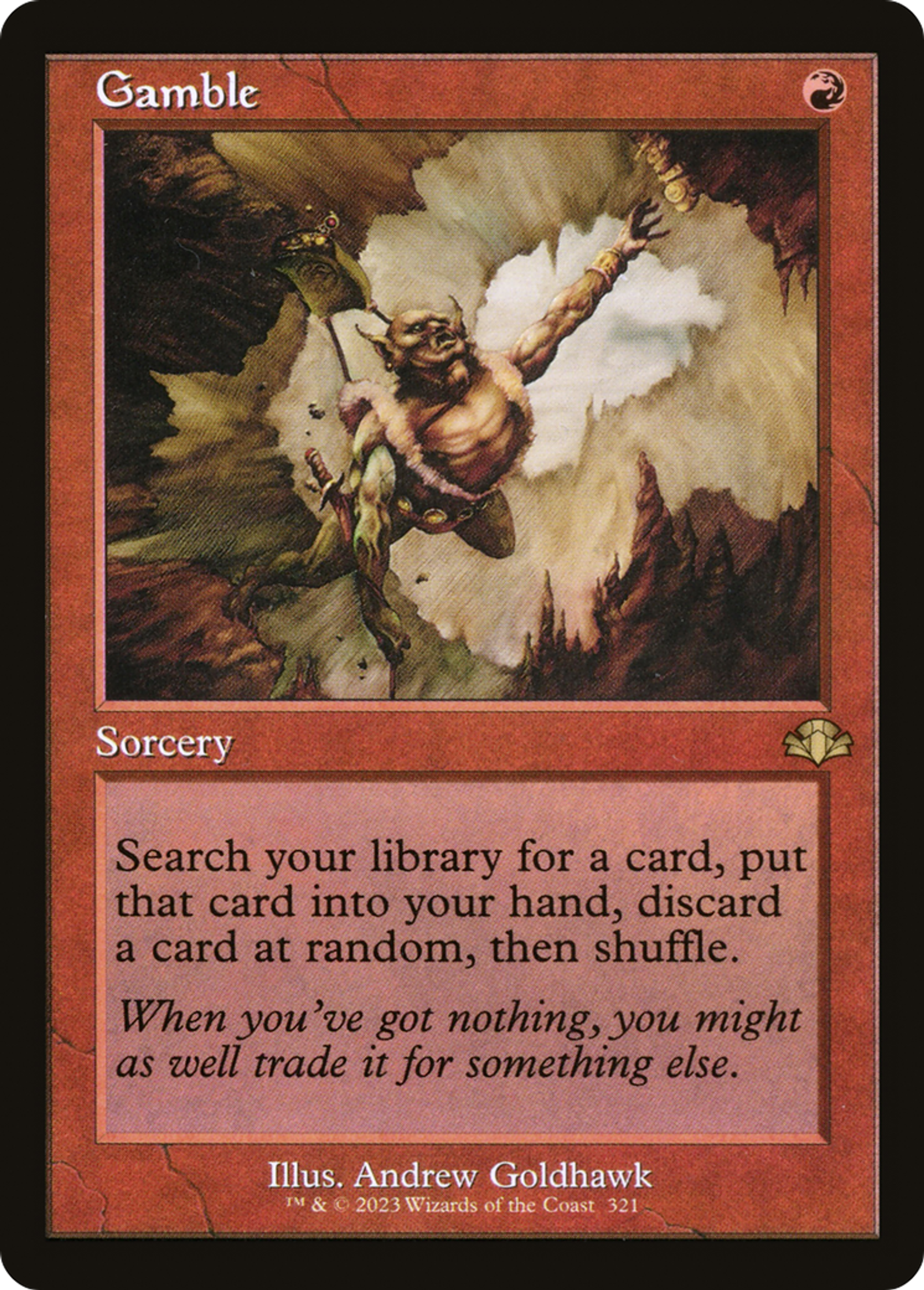 Gamble — Dominaria Remastered — Magic: The Gathering