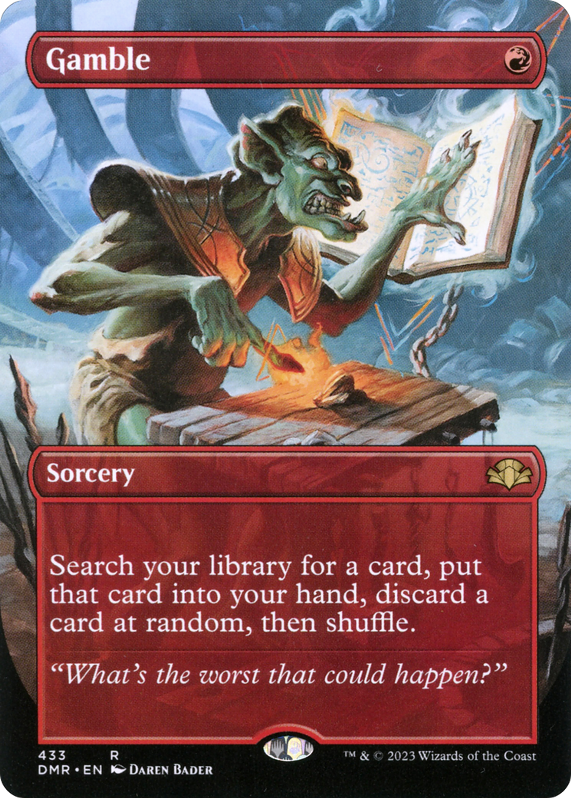 Risque-tout — Dominaria Remastered — Magic: The Gathering