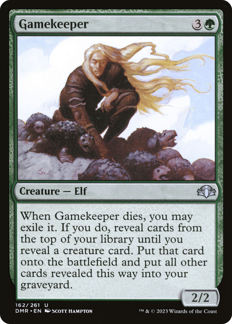 Gamekeeper — Dominaria Remastered — Magic: The Gathering