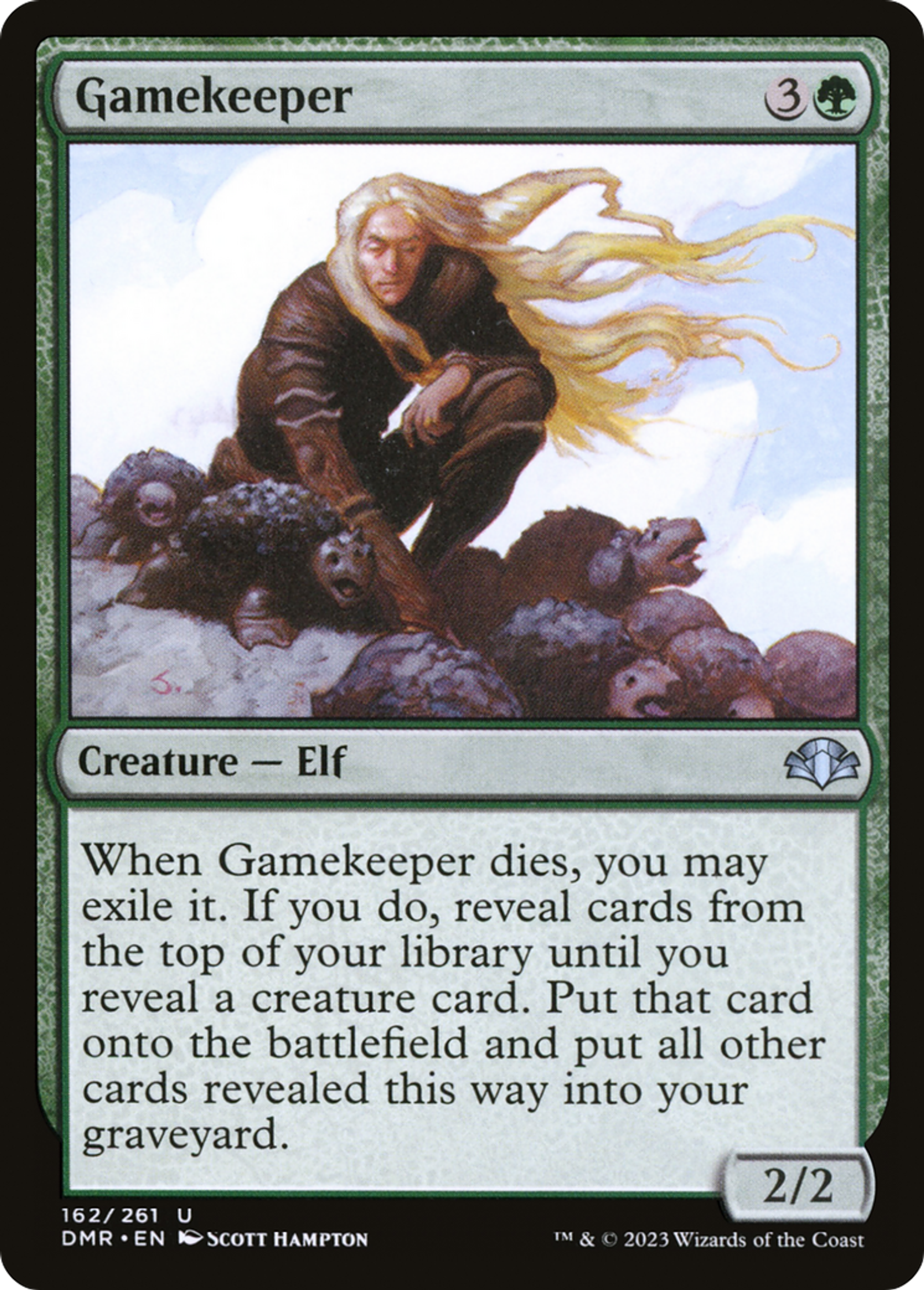 Garde-chasse — Dominaria Remastered — Magic: The Gathering