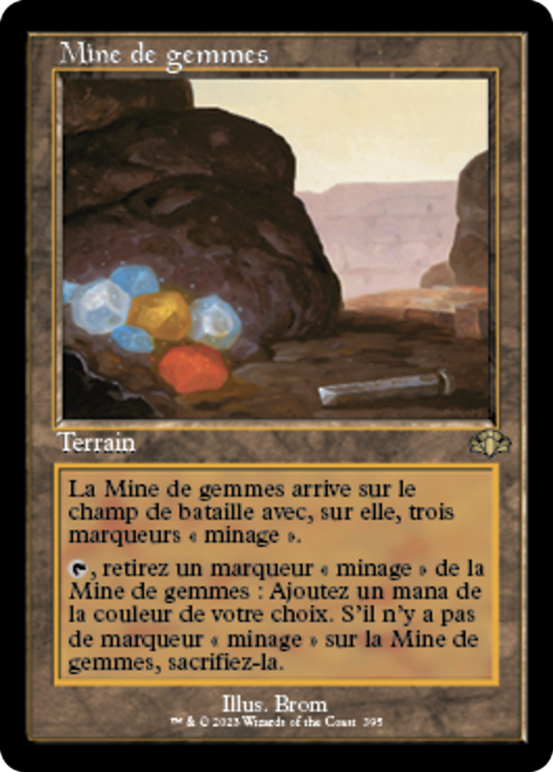 Mine de gemmes — Dominaria Remastered — Magic: The Gathering