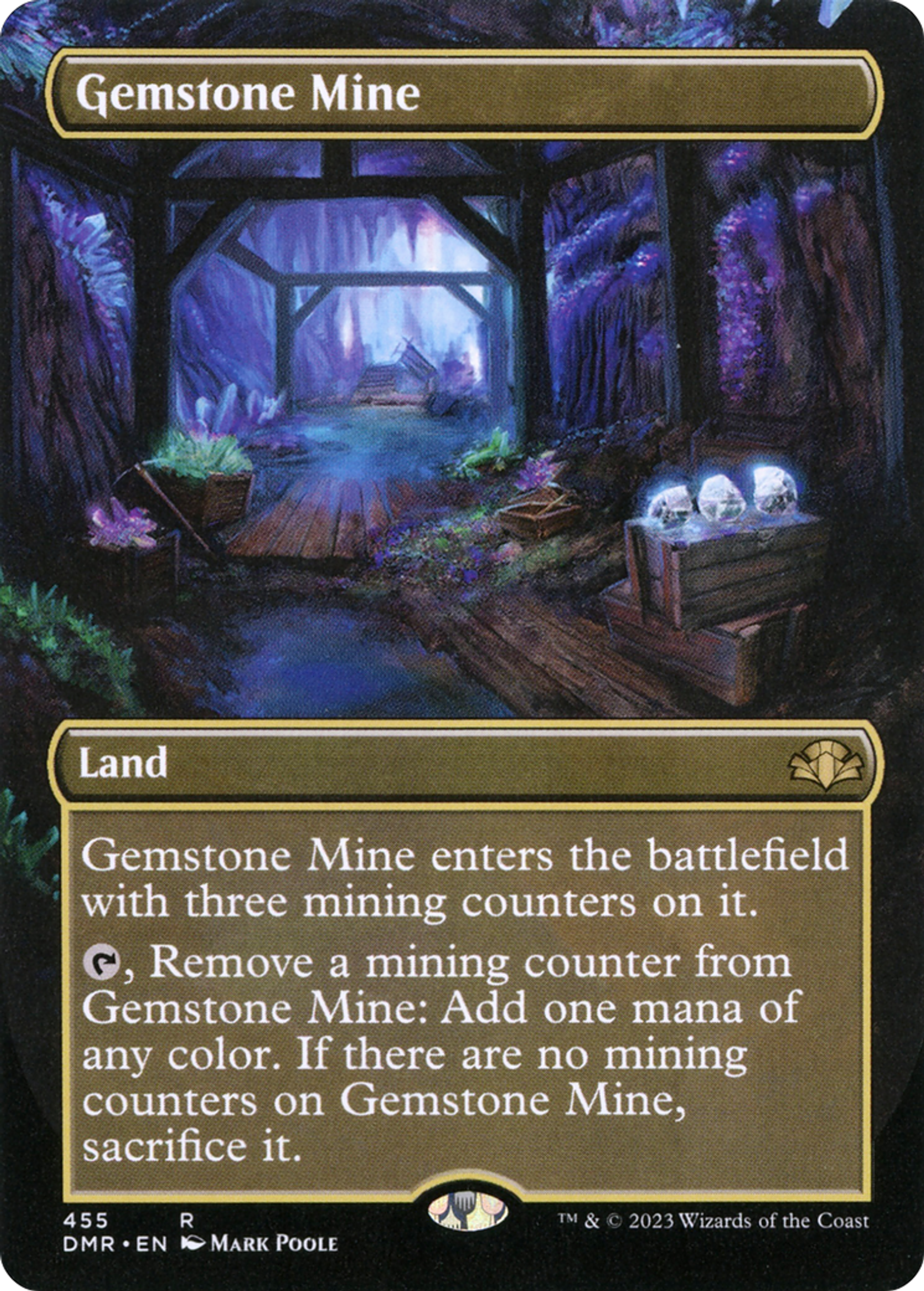 Gemstone Mine — Dominaria Remastered — Magic: The Gathering
