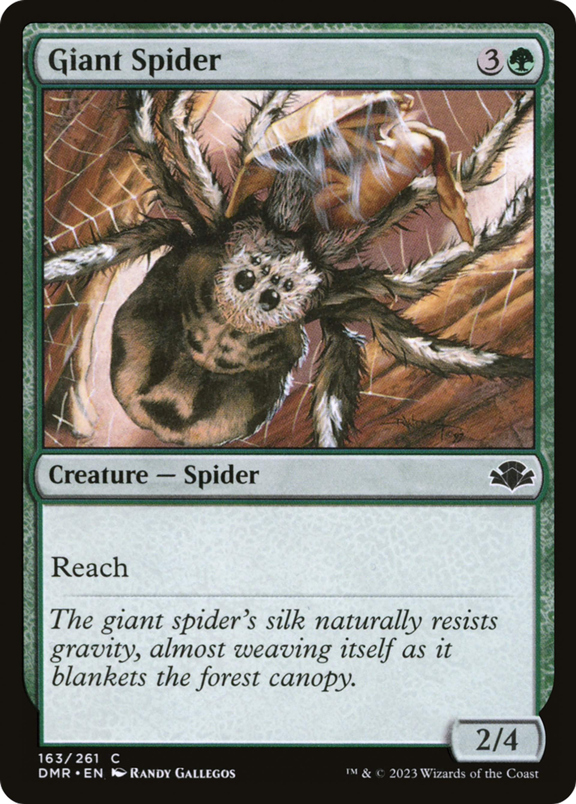 Araignée géante — Dominaria Remastered — Magic: The Gathering