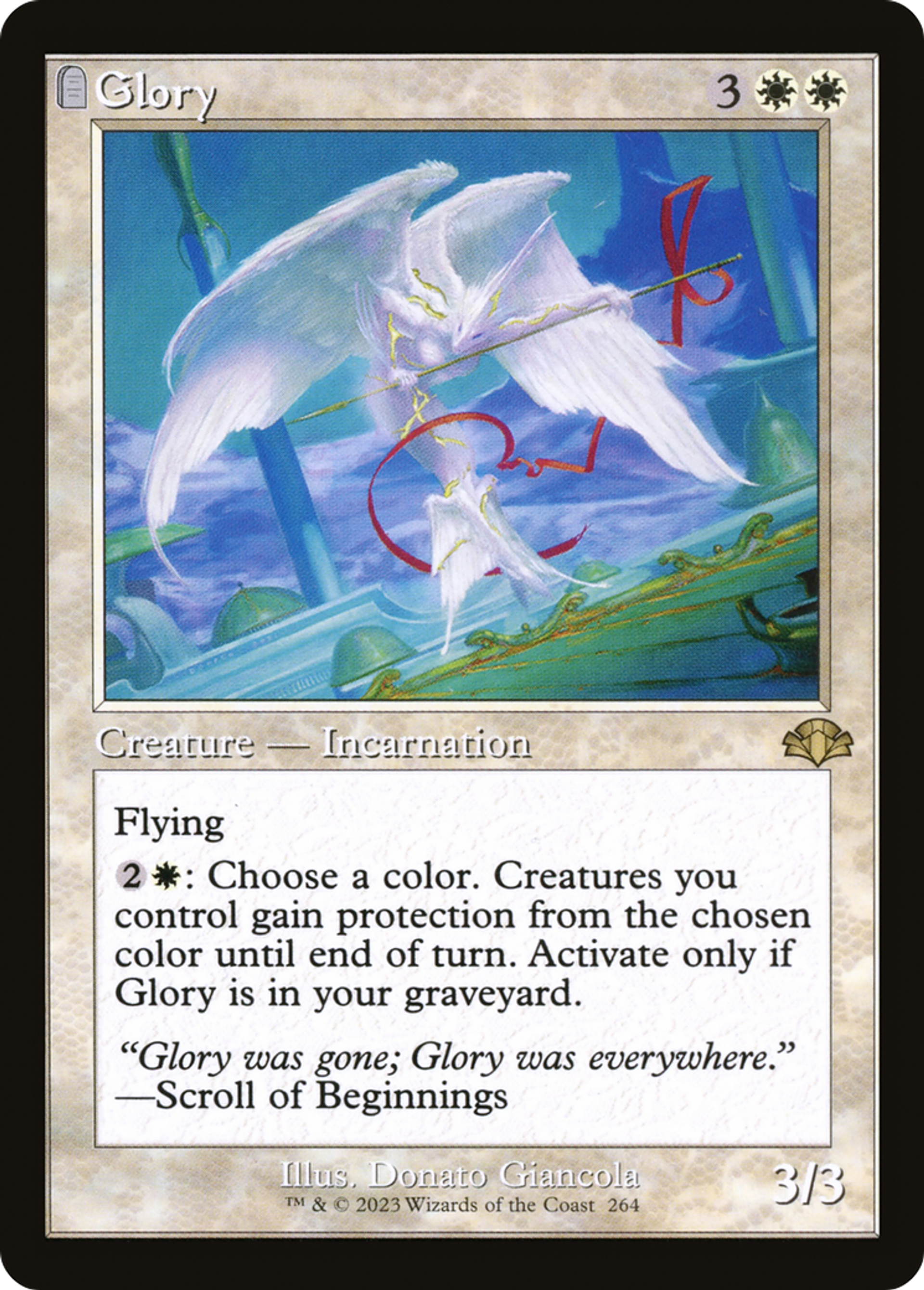Glory — Dominaria Remastered — Magic: The Gathering