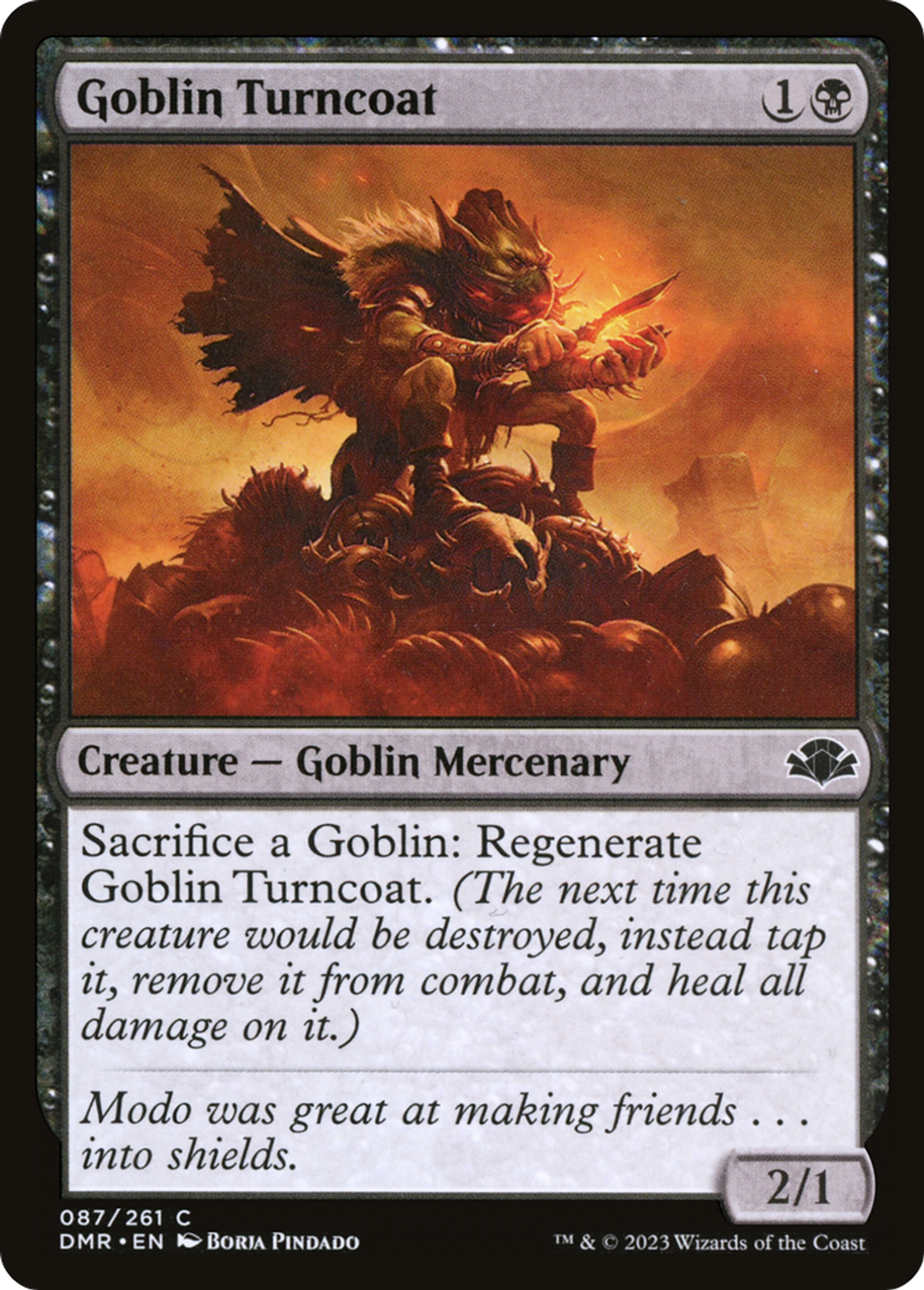 Félon gobelin — Dominaria Remastered — Magic: The Gathering