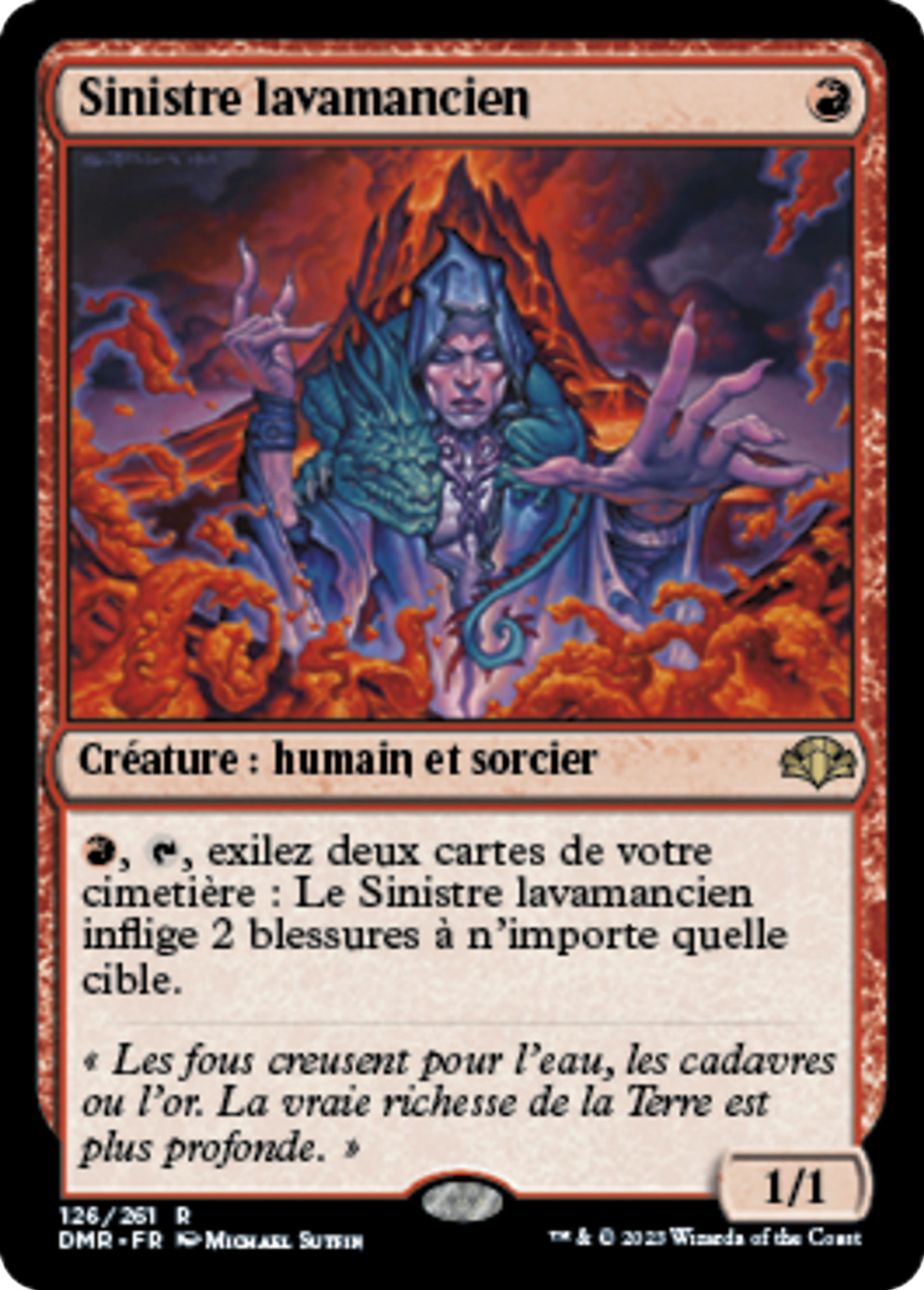 Sinistre lavamancien — Dominaria Remastered — Magic: The Gathering