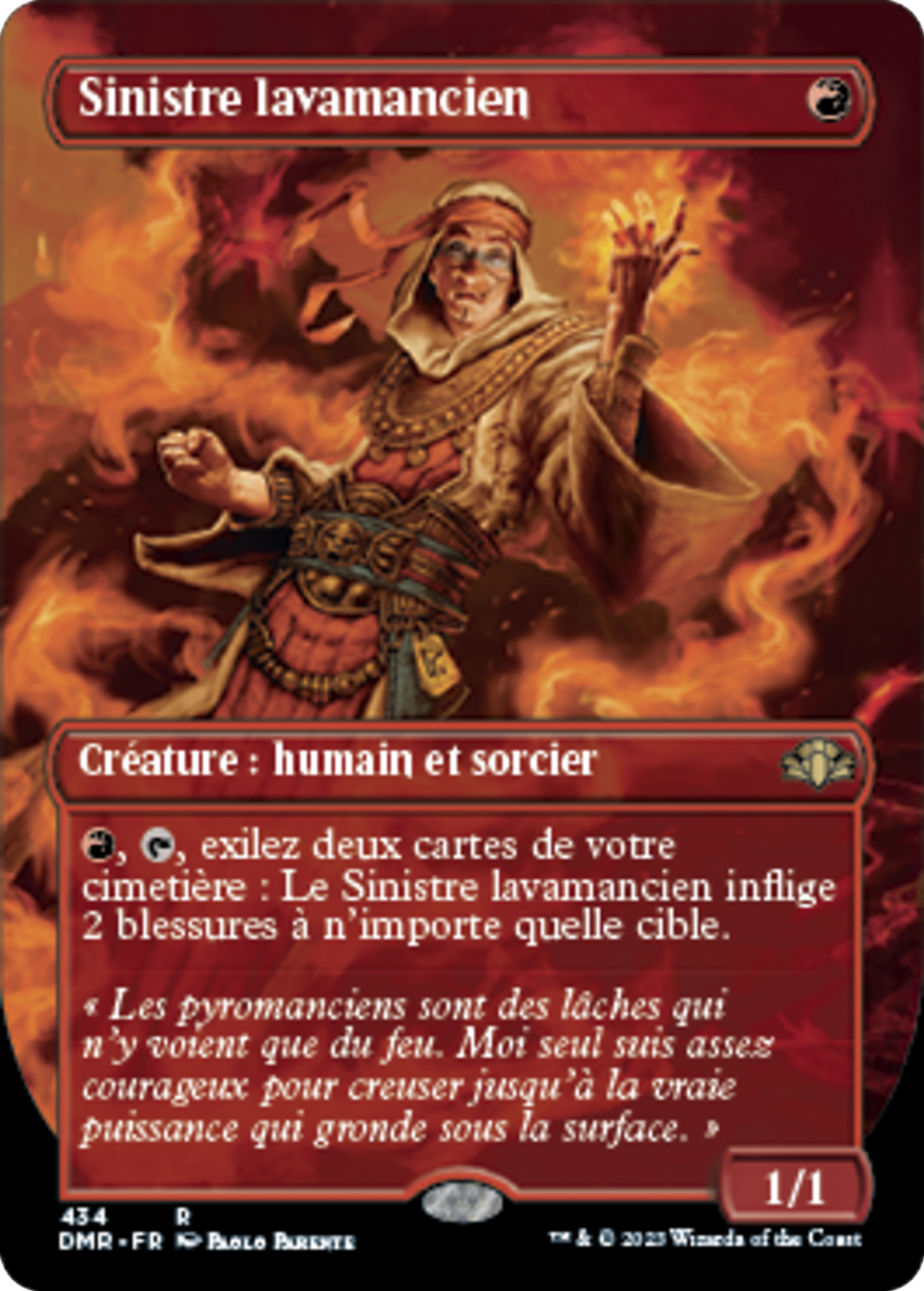 Sinistre lavamancien — Dominaria Remastered — Magic: The Gathering