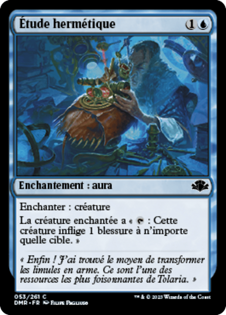 Étude hermétique — Dominaria Remastered — Magic: The Gathering