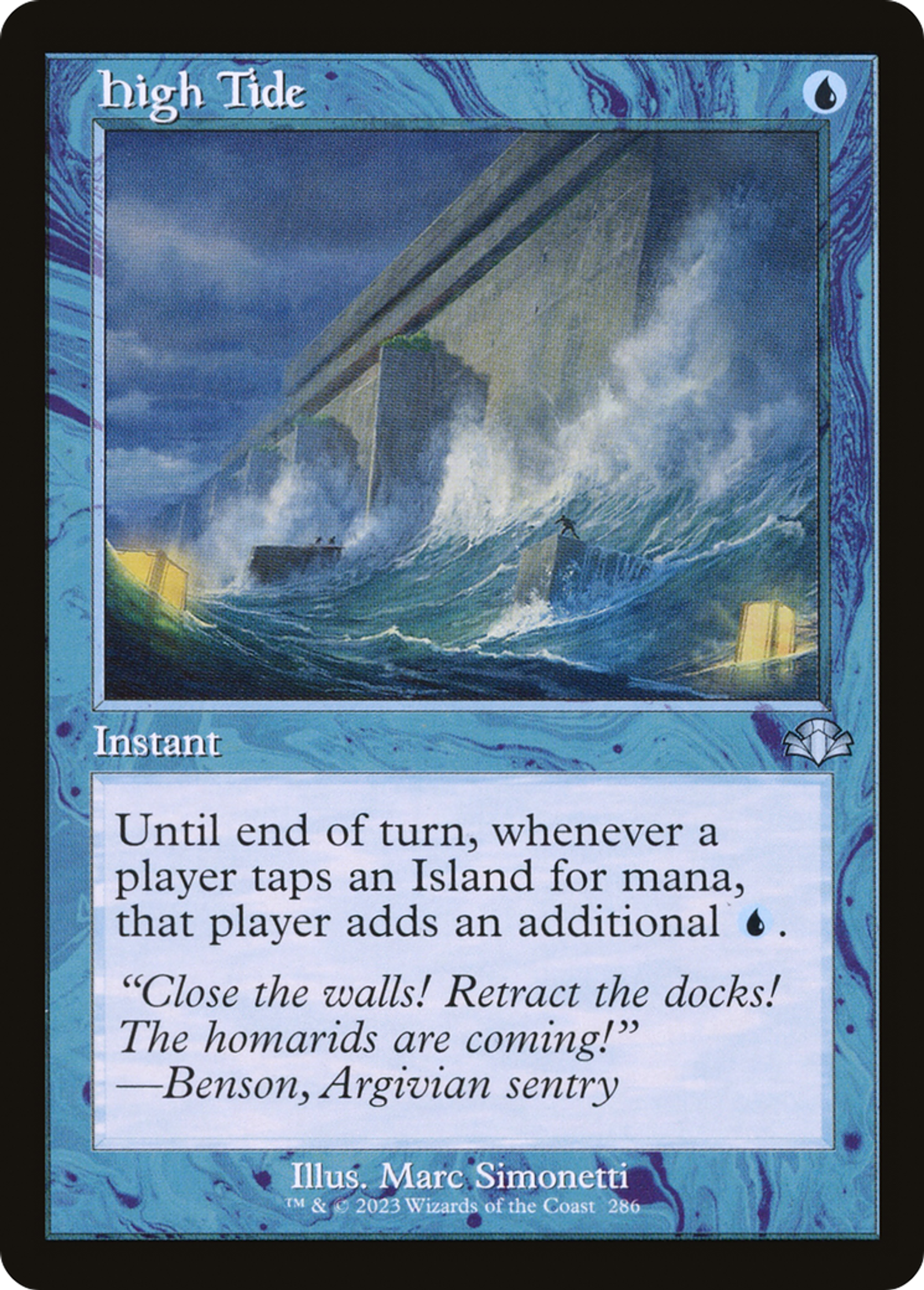 High Tide — Dominaria Remastered — Magic: The Gathering