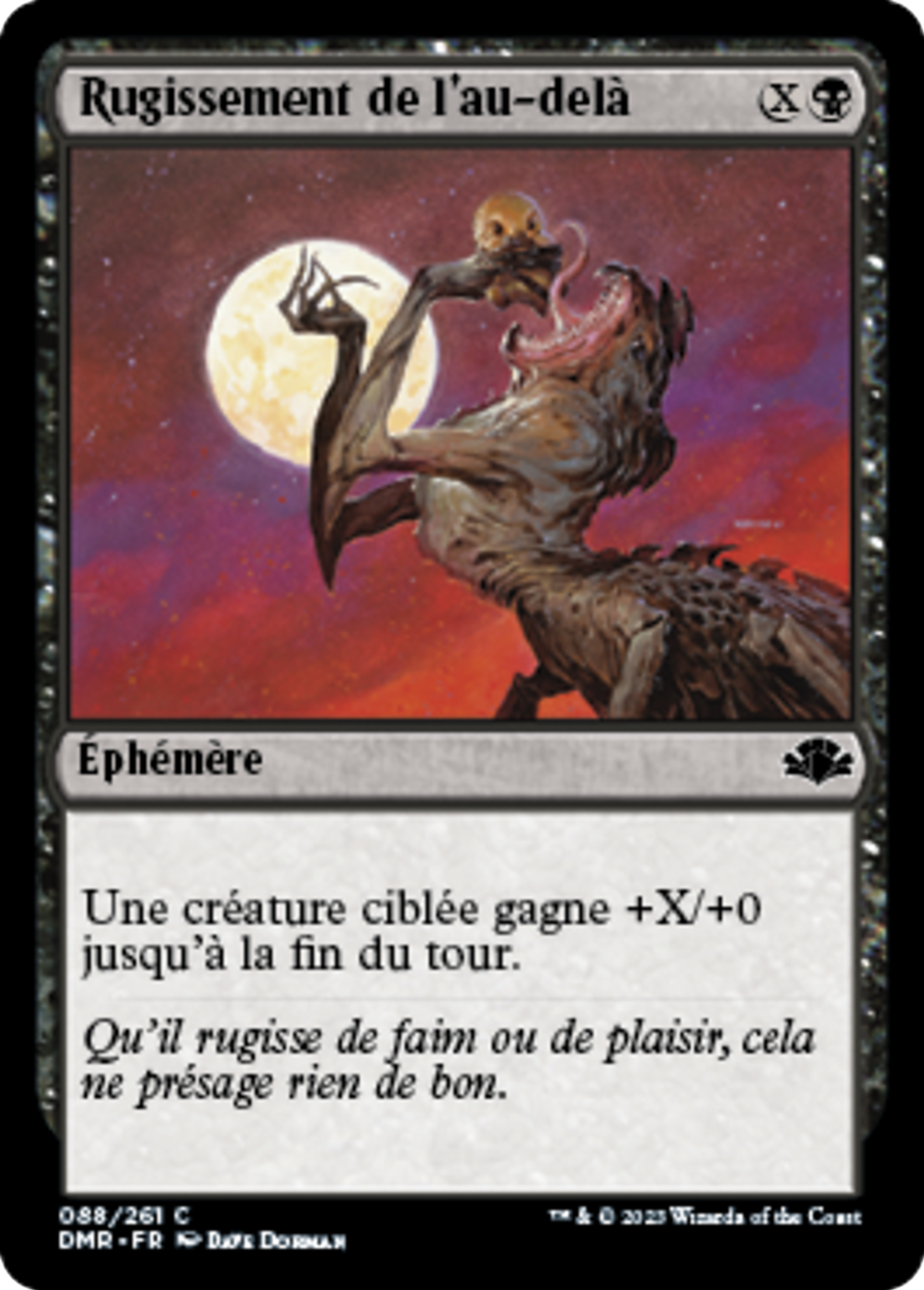 Rugissement de l'au-delà — Dominaria Remastered — Magic: The Gathering