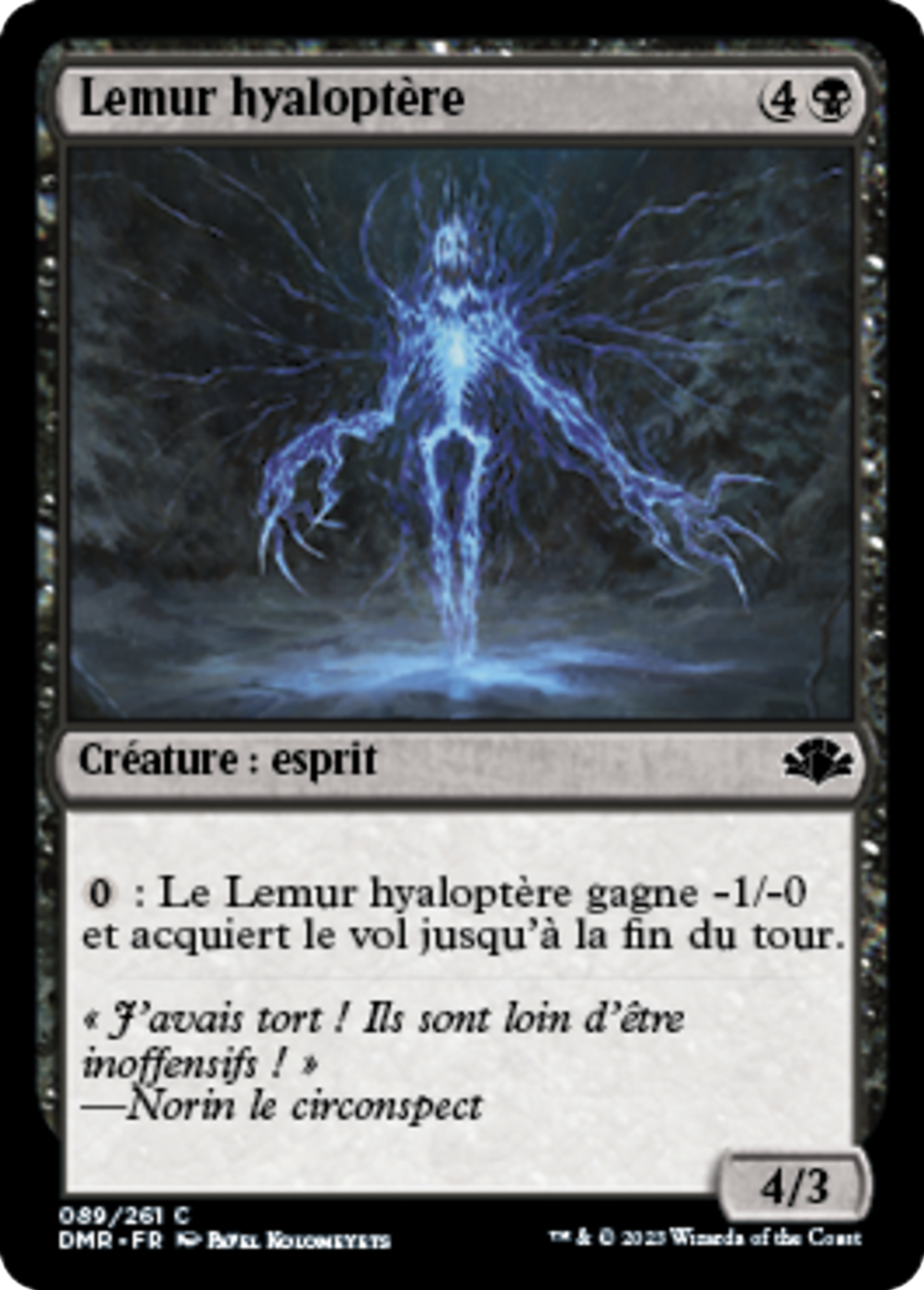 Lemur hyaloptère — Dominaria Remastered — Magic: The Gathering