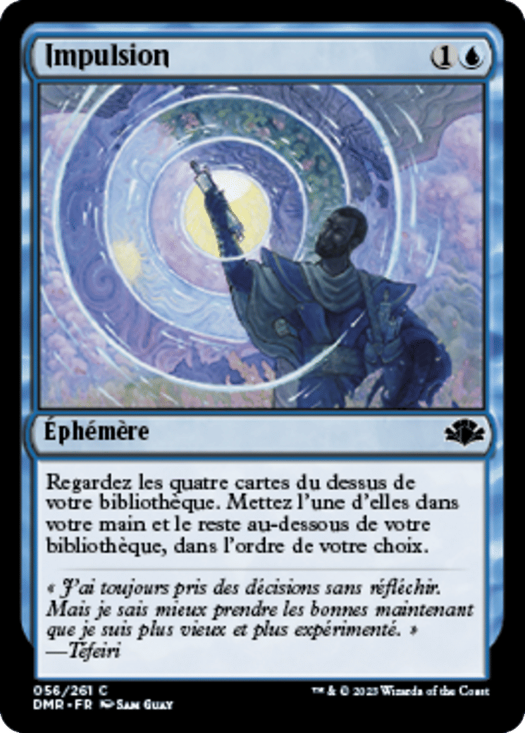 Impulsion — Dominaria Remastered — Magic: The Gathering