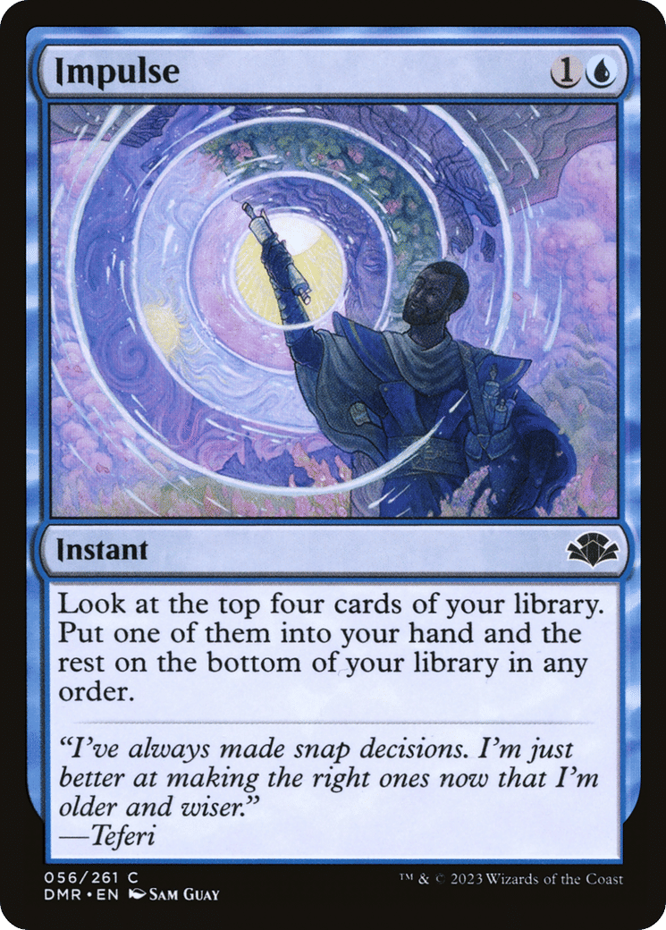 Impulse — Dominaria Remastered — Magic: The Gathering