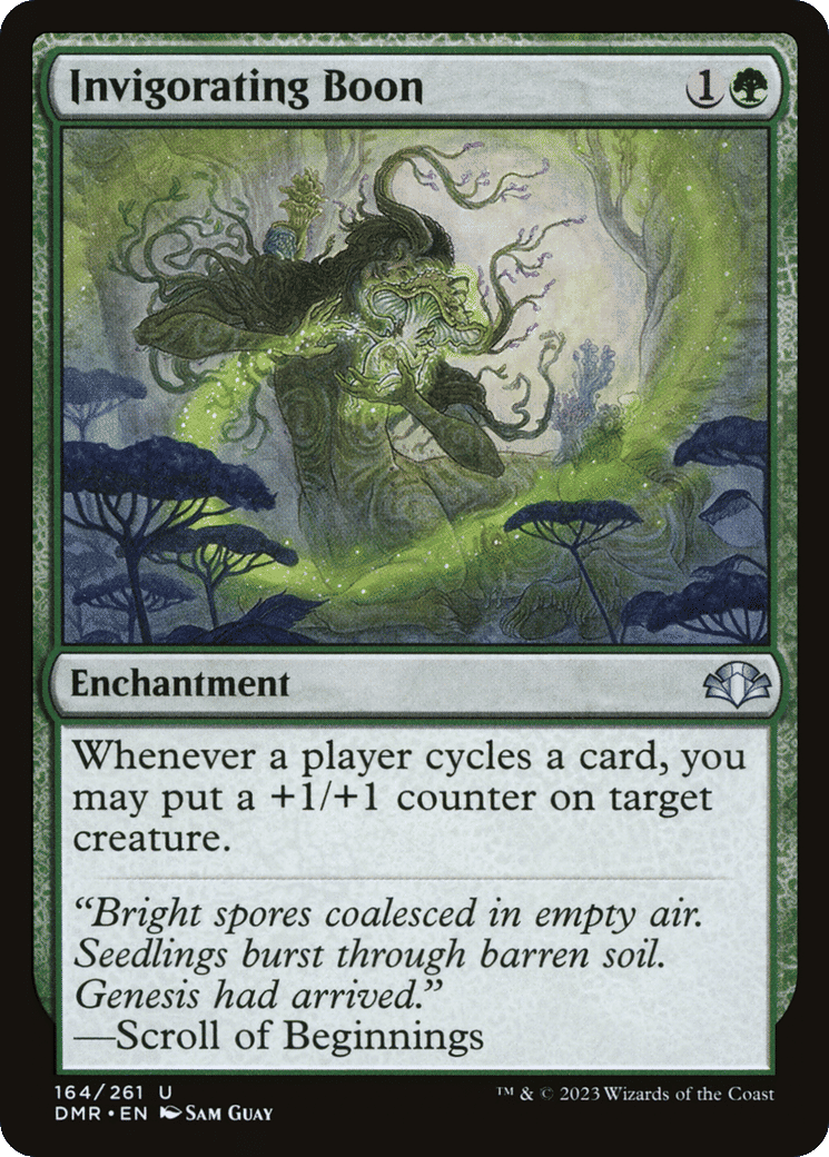 Invigorating Boon — Dominaria Remastered — Magic: The Gathering