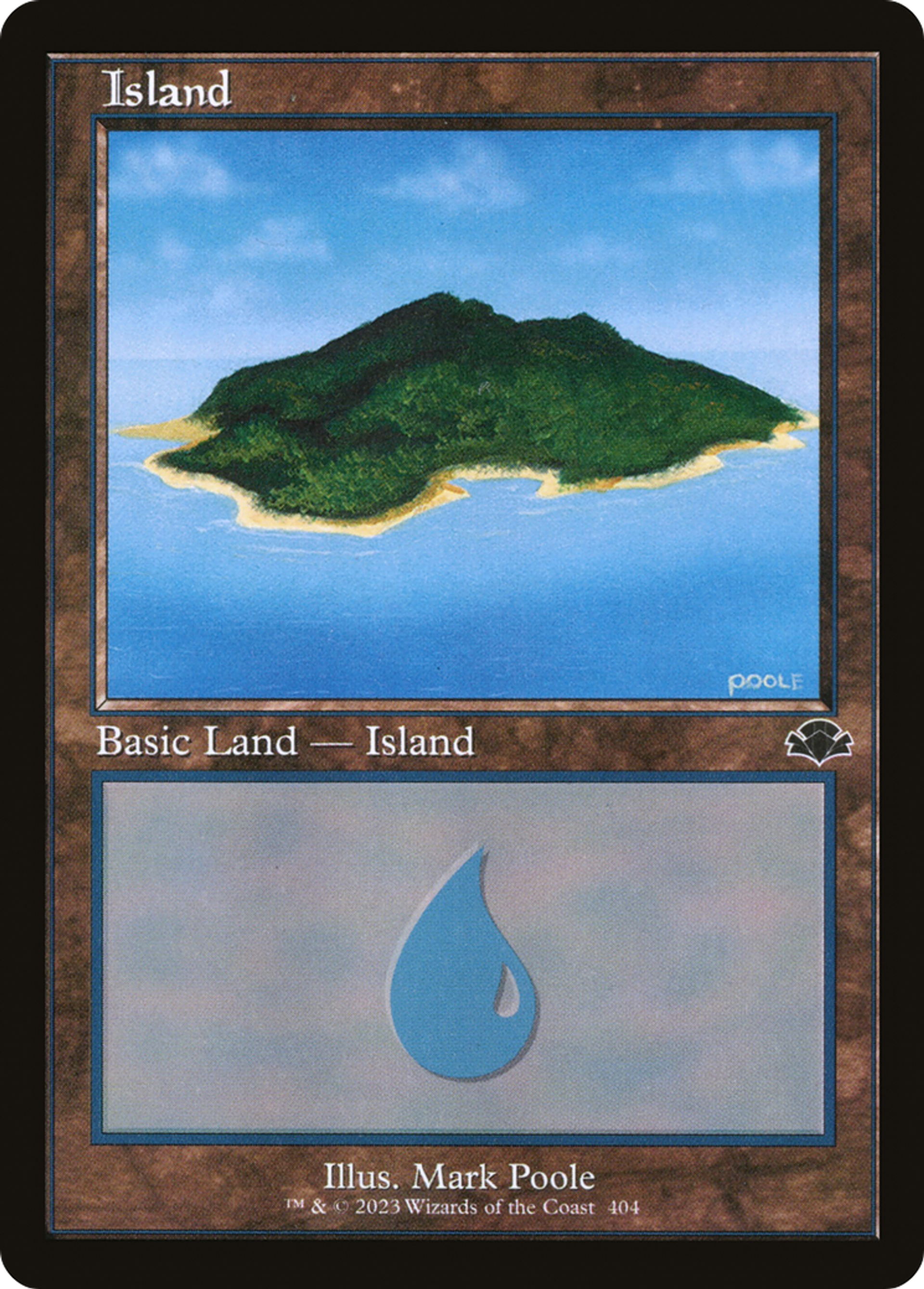 Island — Dominaria Remastered — Magic: The Gathering