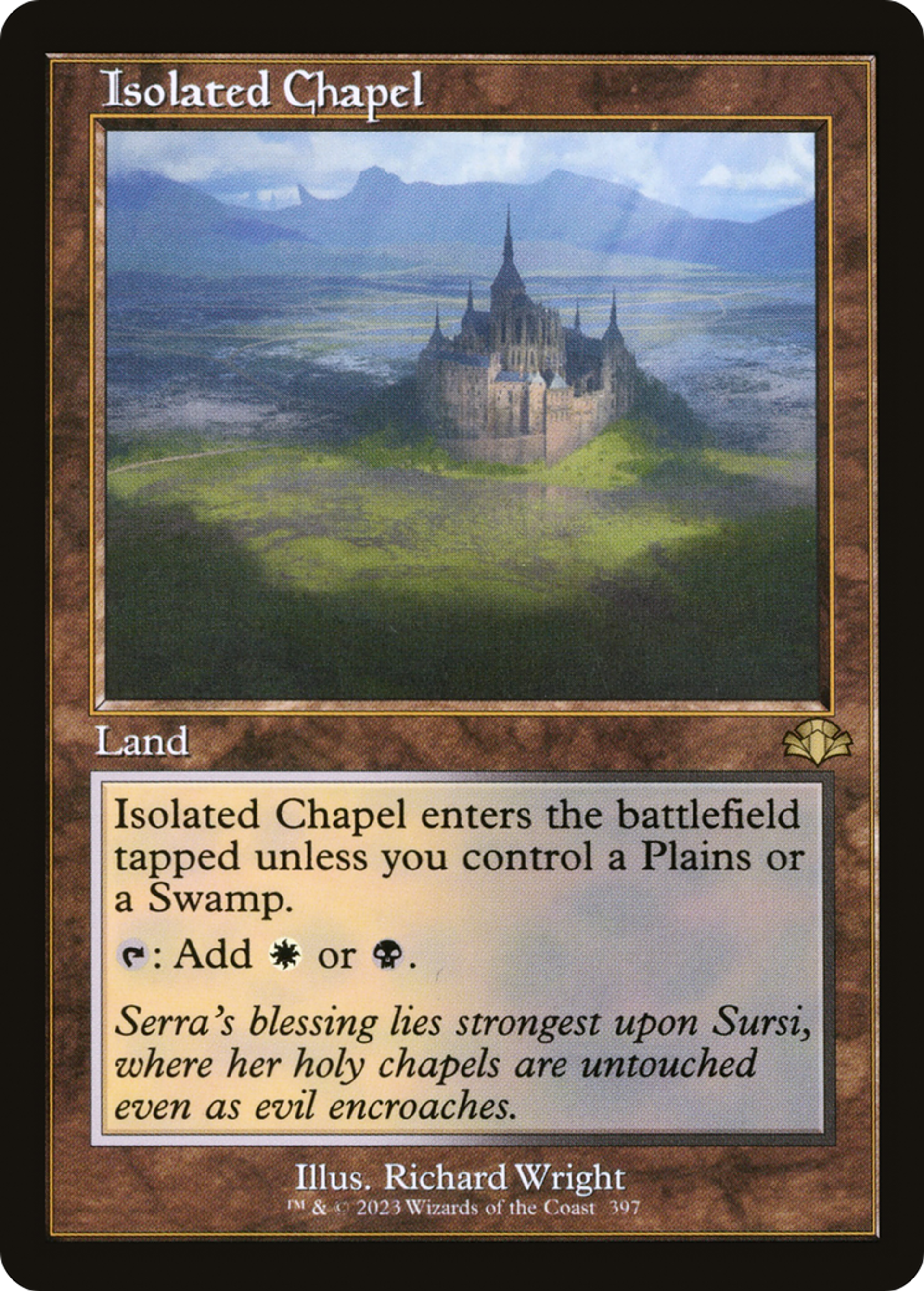 Isolated Chapel — Dominaria Remastered — Magic: The Gathering