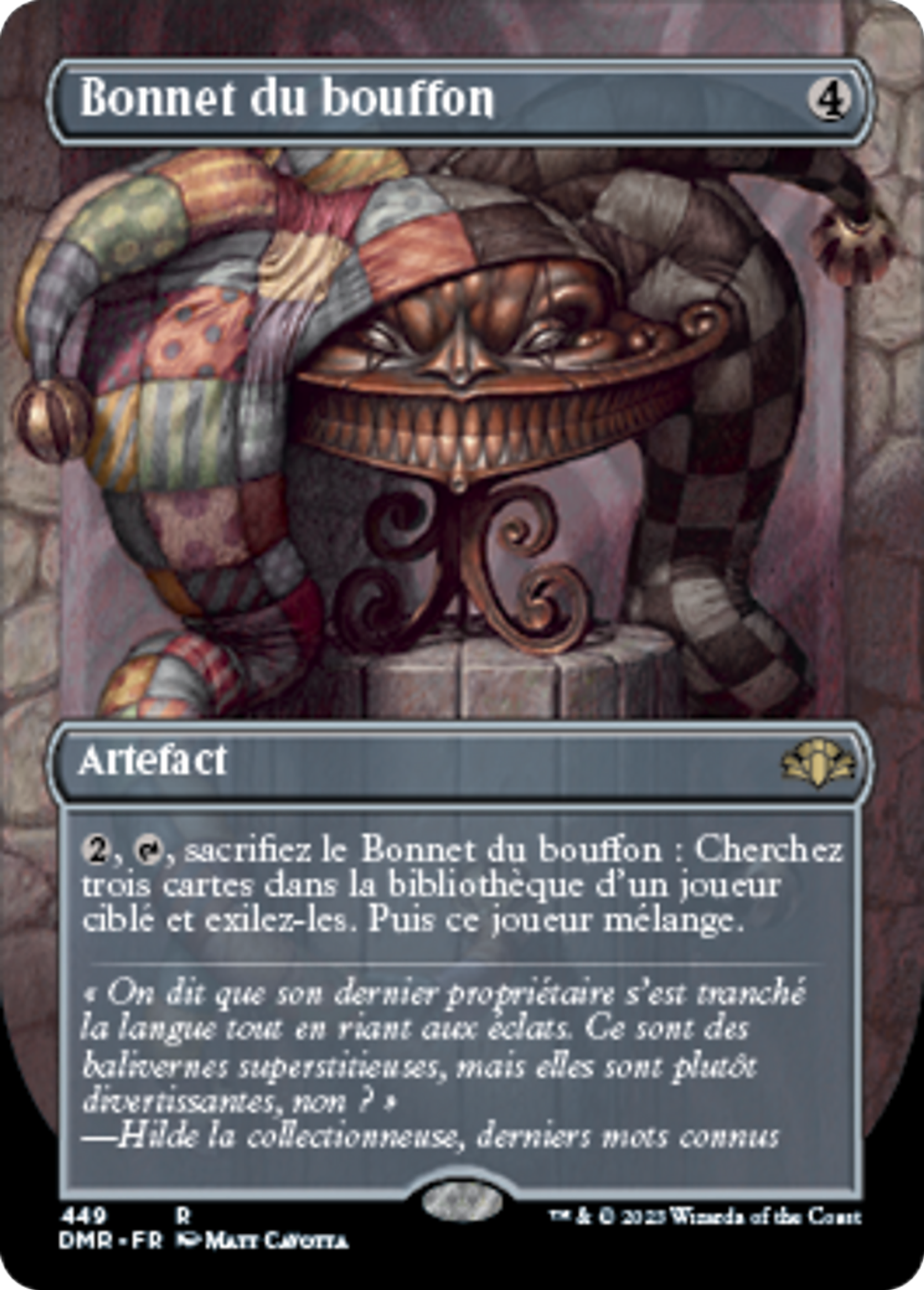 Bonnet du bouffon — Dominaria Remastered — Magic: The Gathering