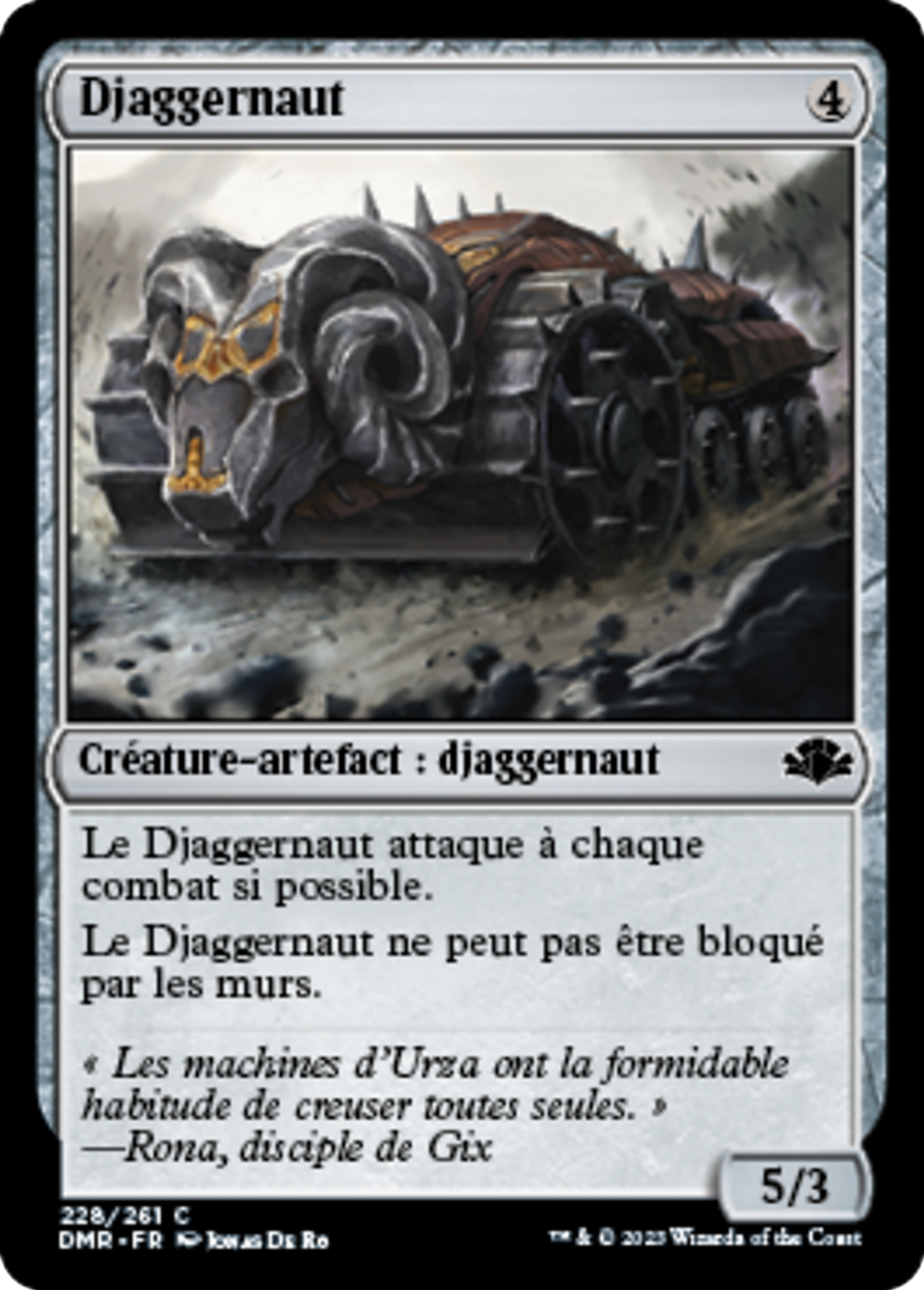Djaggernaut — Dominaria Remastered — Magic: The Gathering