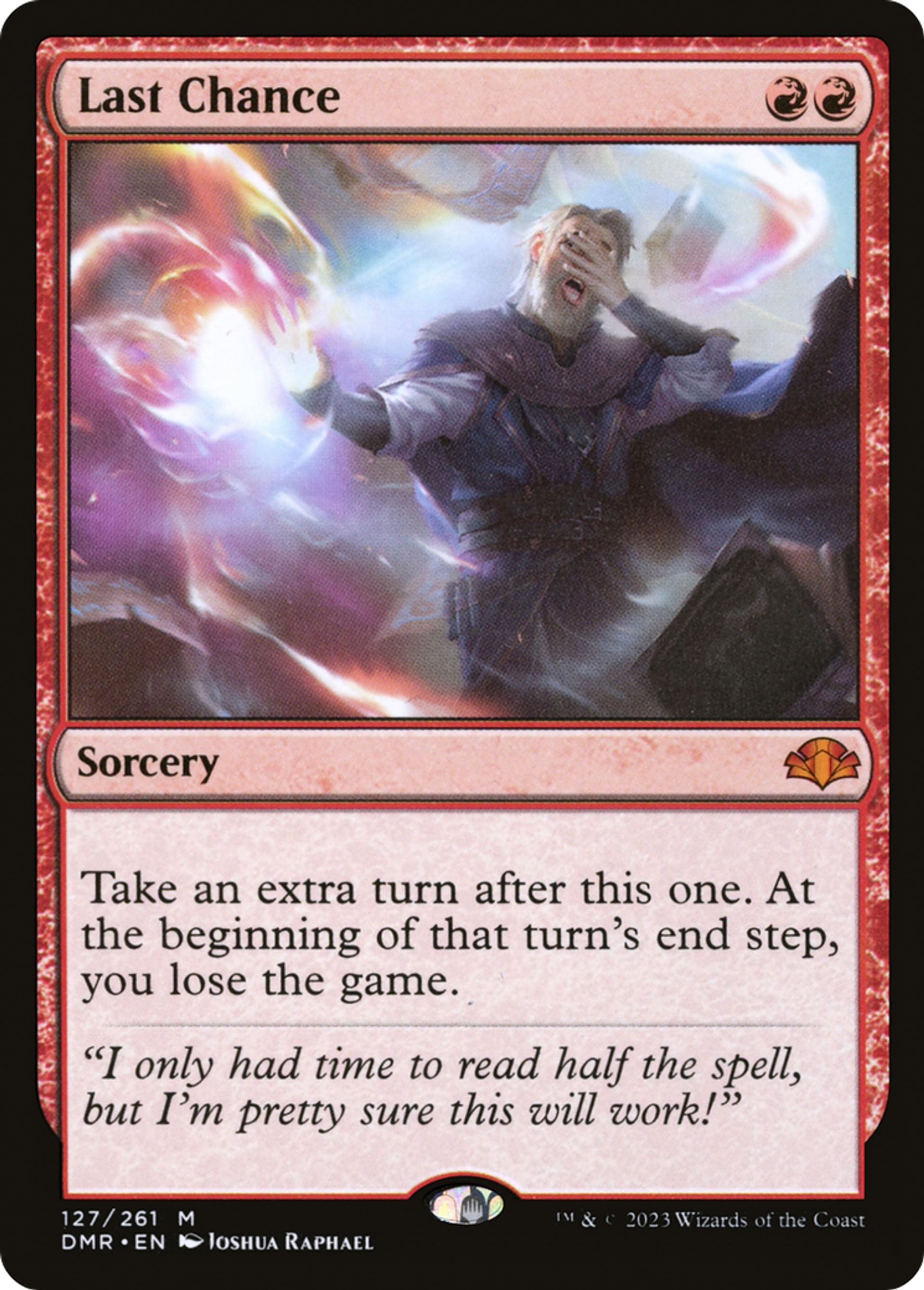 Ultime chance — Dominaria Remastered — Magic: The Gathering