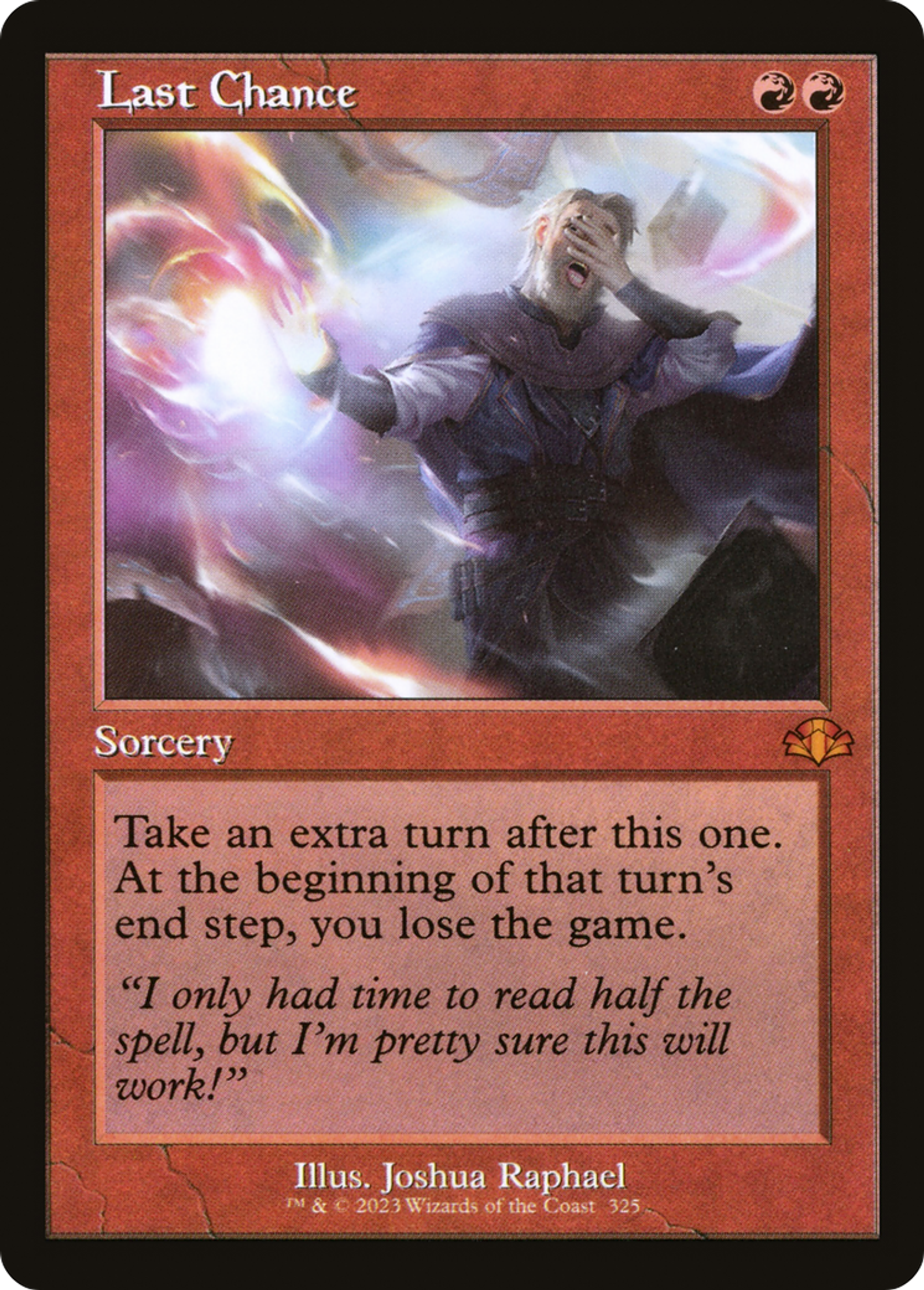 Last Chance — Dominaria Remastered — Magic: The Gathering