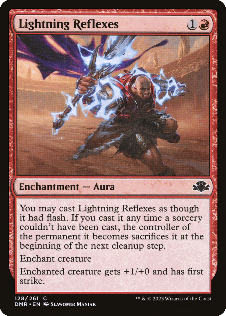 Lightning Reflexes — Dominaria Remastered — Magic: The Gathering