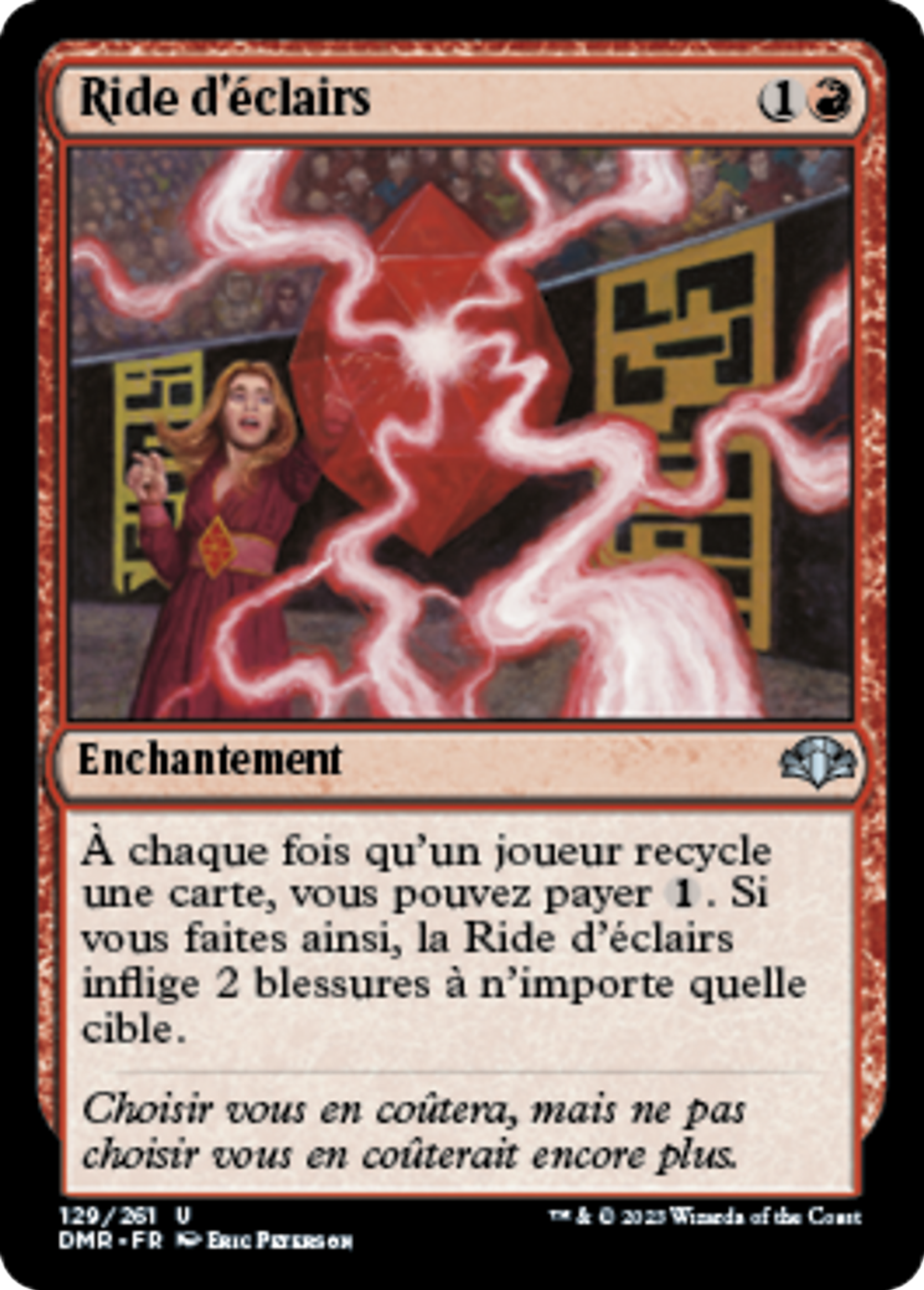 Ride d'éclairs — Dominaria Remastered — Magic: The Gathering