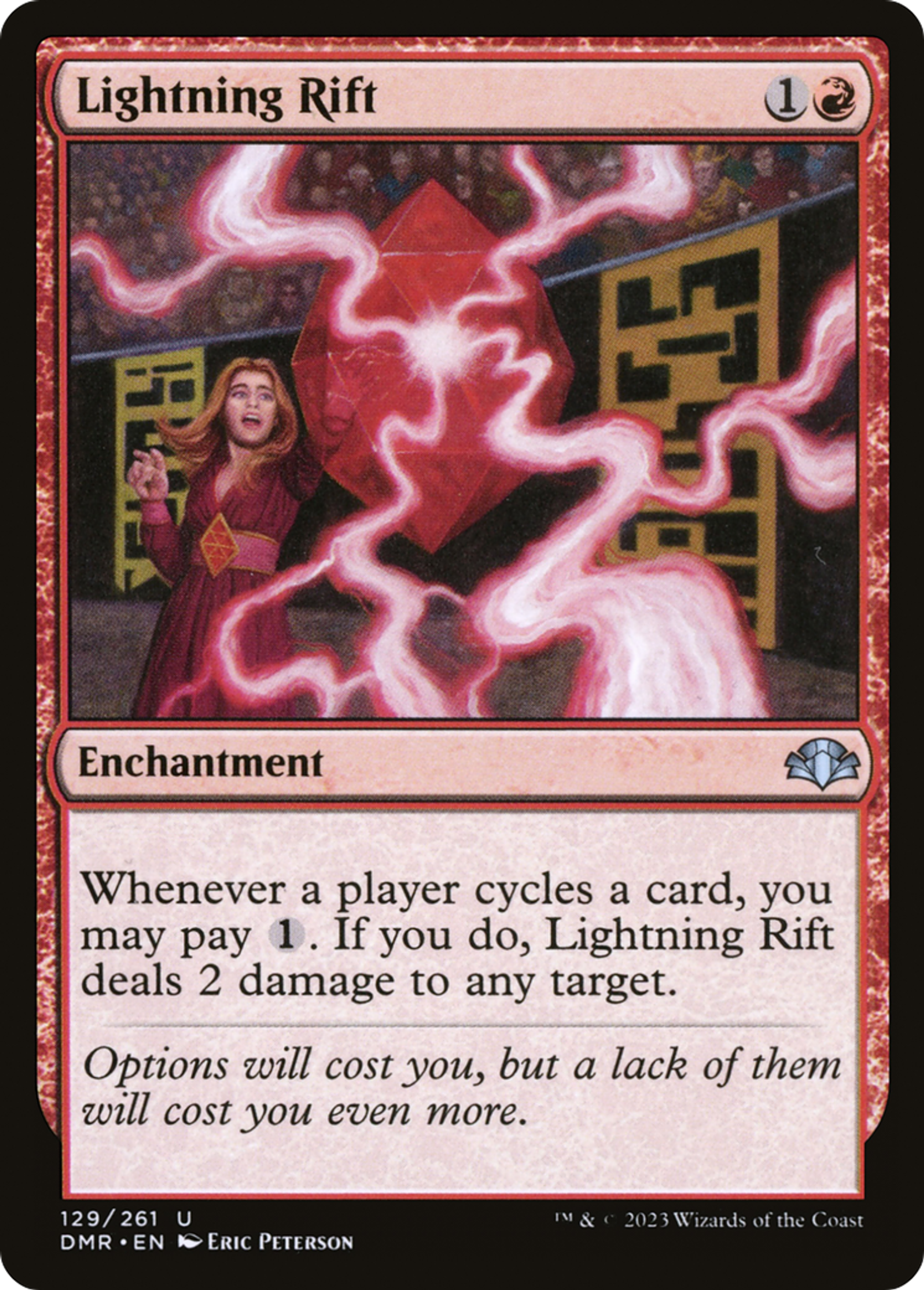 Ride d'éclairs — Dominaria Remastered — Magic: The Gathering