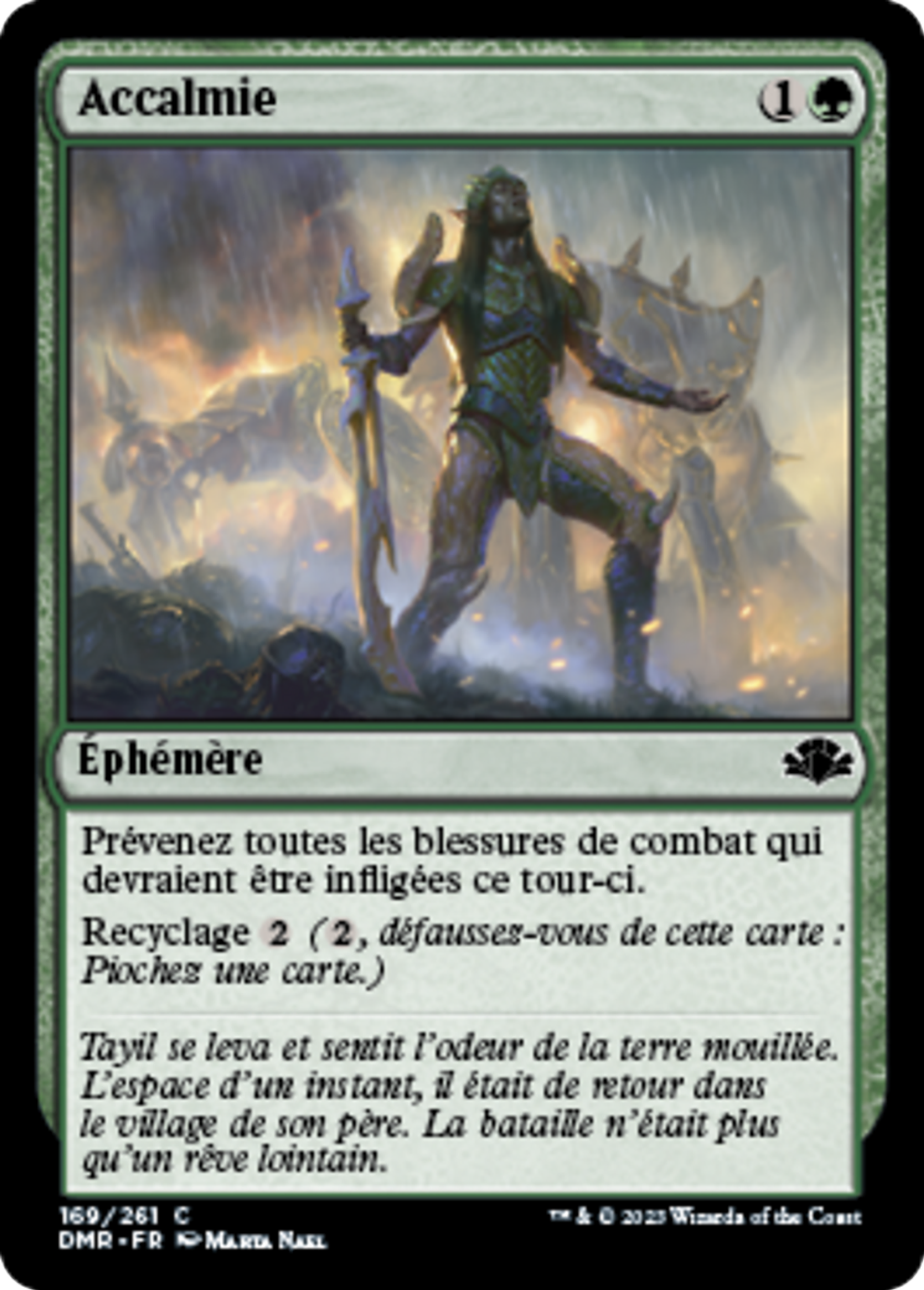 Accalmie — Dominaria Remastered — Magic: The Gathering