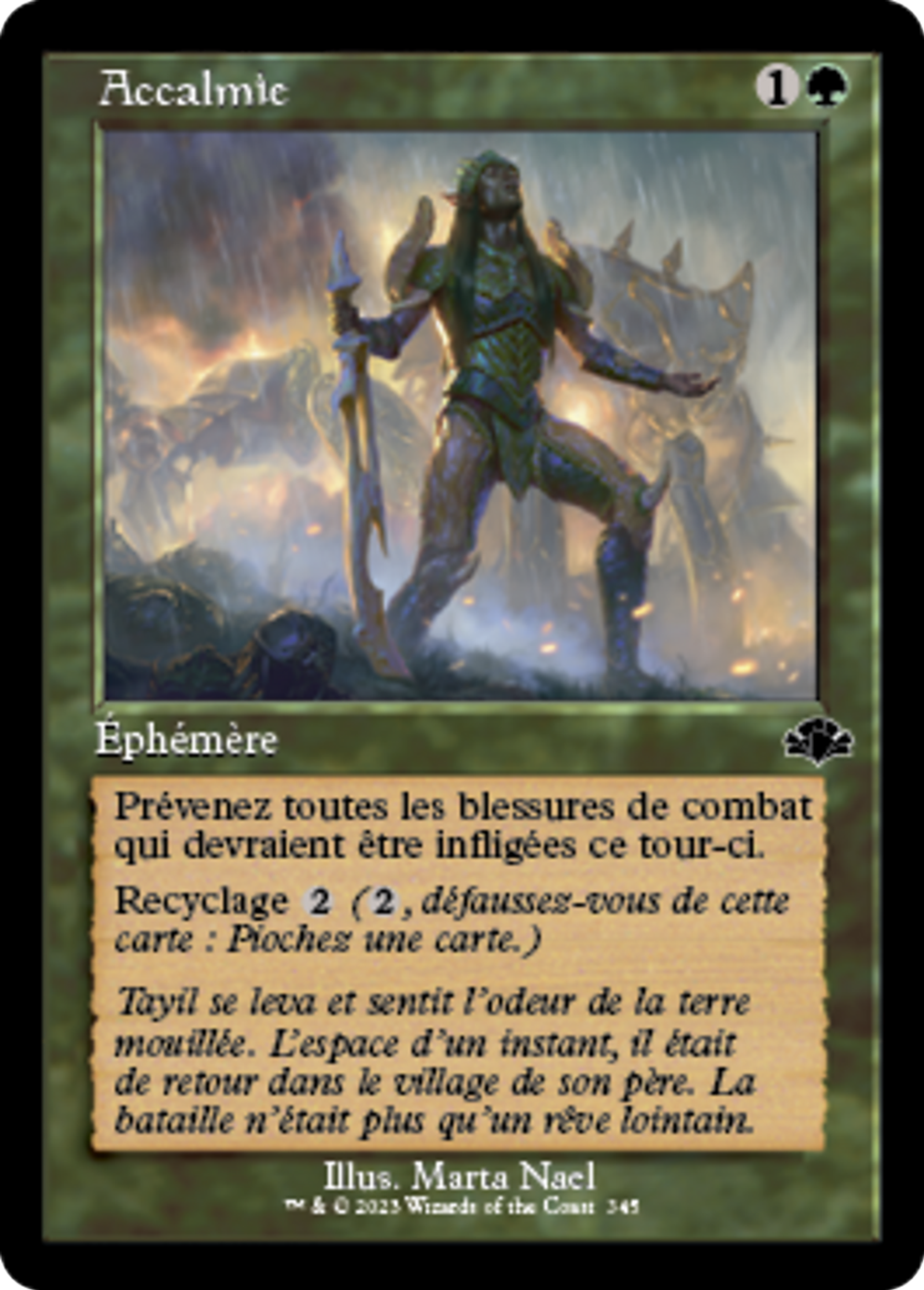 Accalmie — Dominaria Remastered — Magic: The Gathering