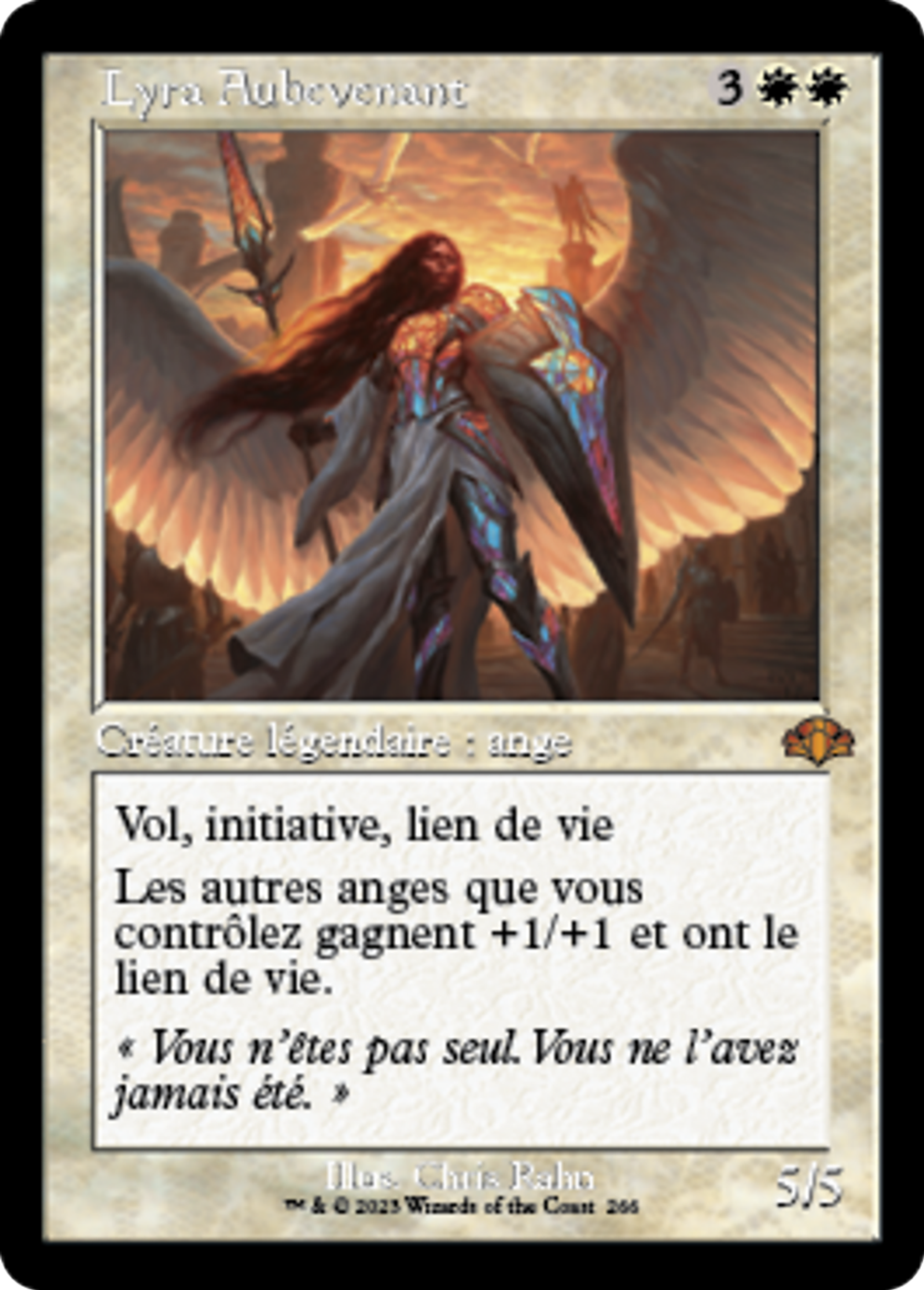 Lyra Aubevenant — Dominaria Remastered — Magic: The Gathering