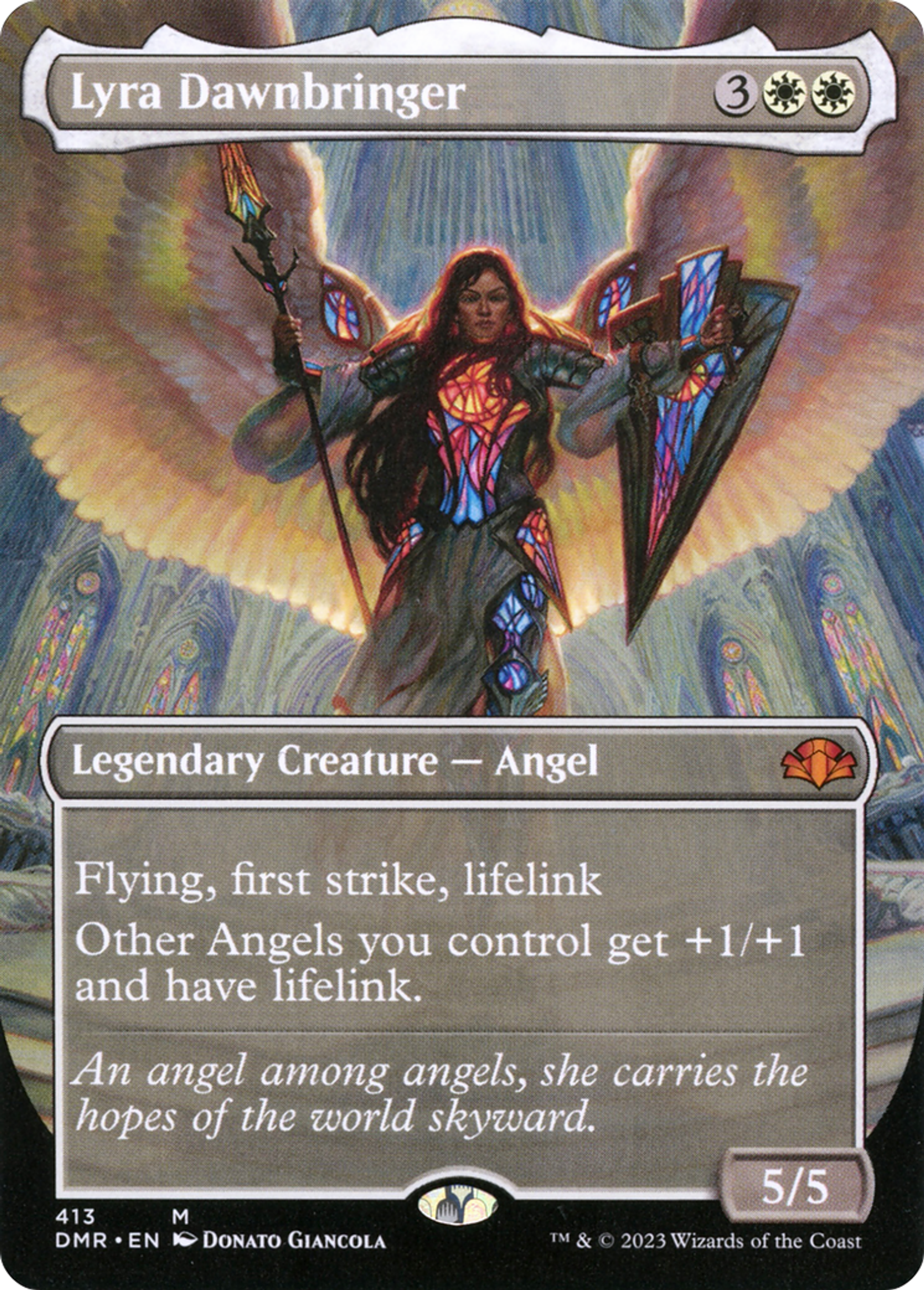 Lyra Dawnbringer — Dominaria Remastered — Magic: The Gathering