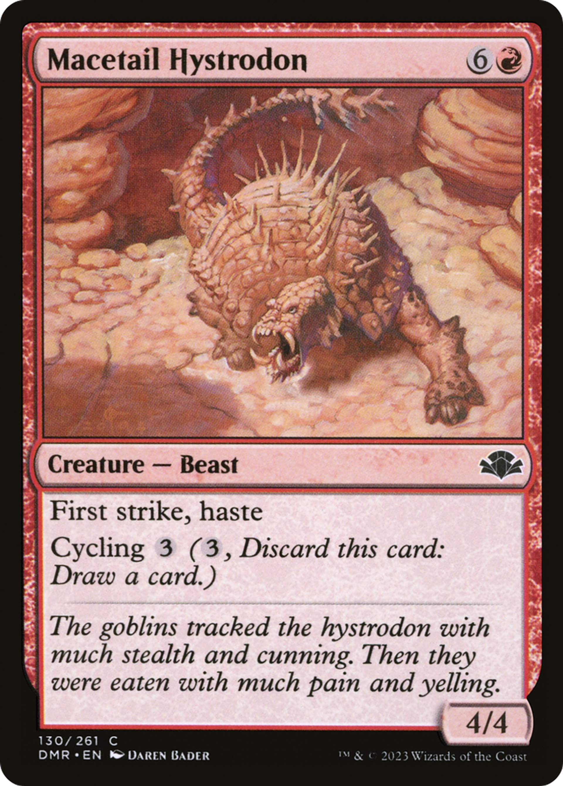 Hystrodon massequeue — Dominaria Remastered — Magic: The Gathering