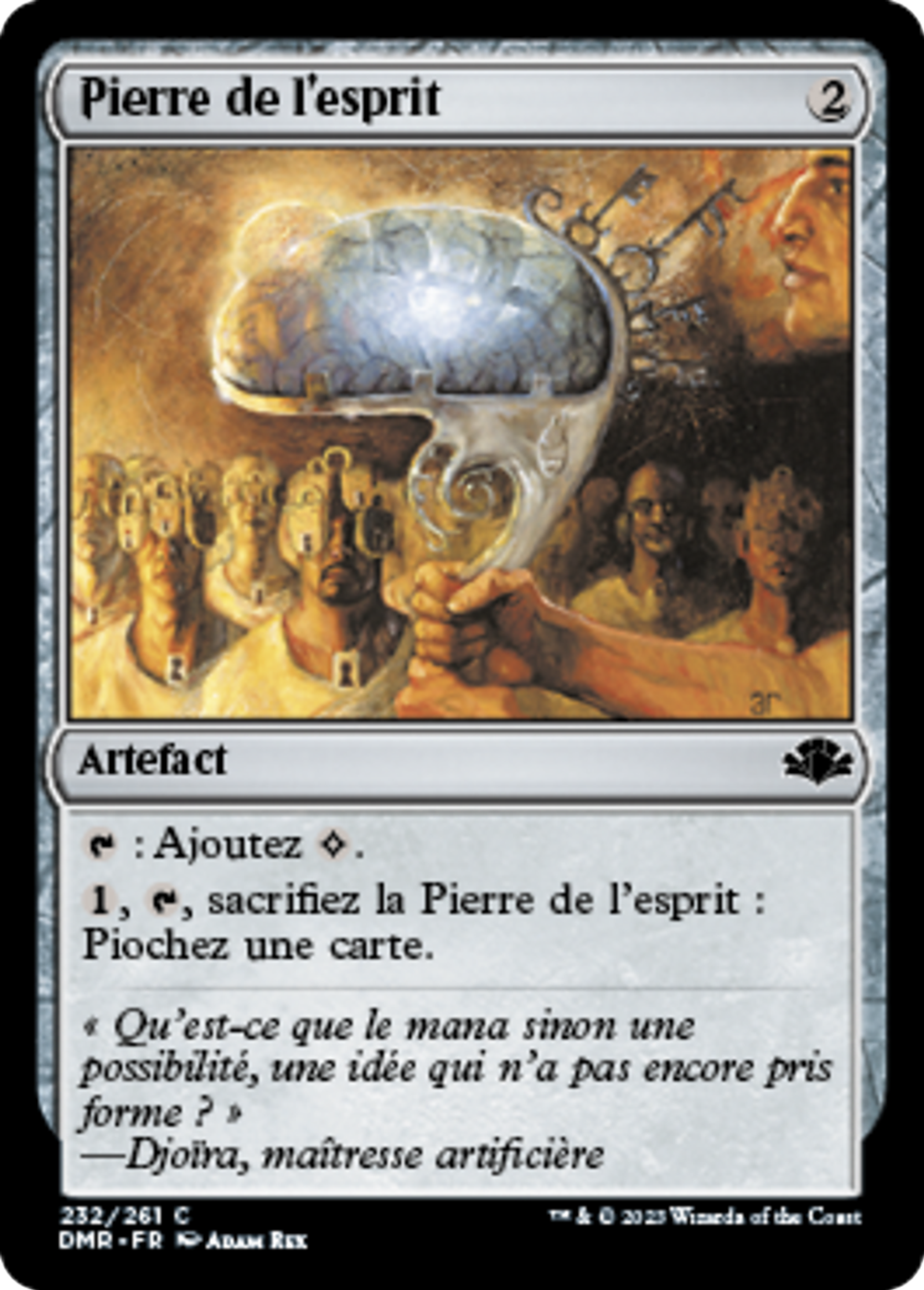 Pierre de l'esprit — Dominaria Remastered — Magic: The Gathering