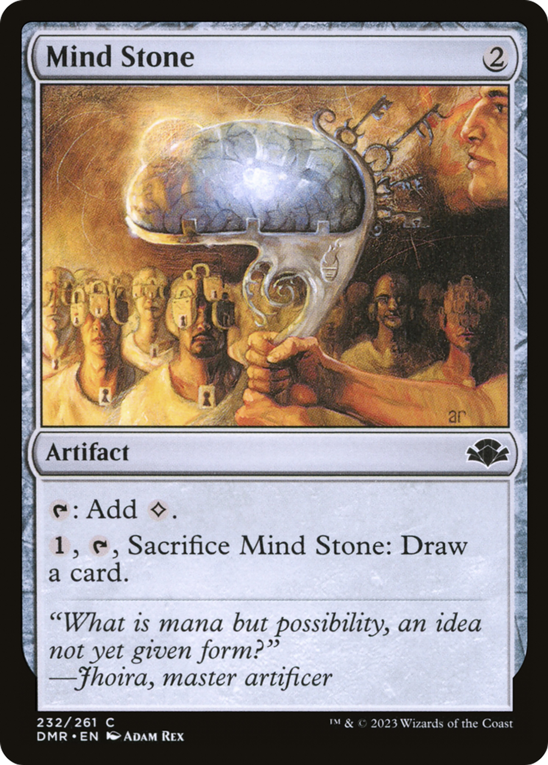 Pierre de l'esprit — Dominaria Remastered — Magic: The Gathering
