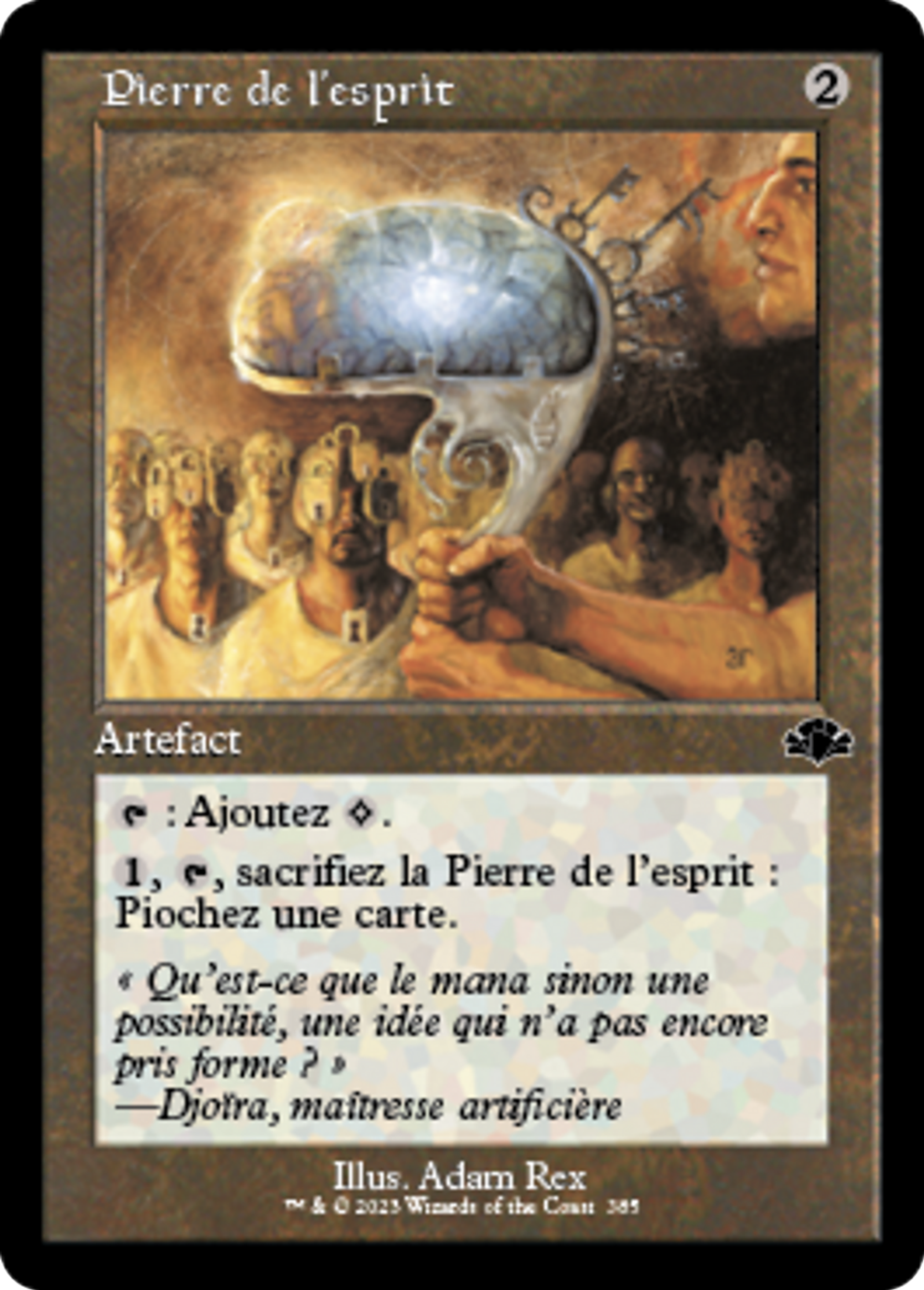 Pierre de l'esprit — Dominaria Remastered — Magic: The Gathering