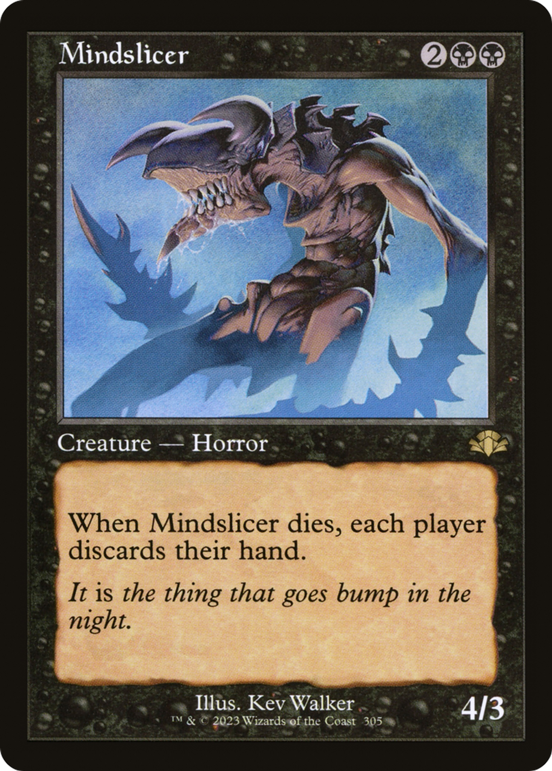 Mindslicer — Dominaria Remastered — Magic: The Gathering