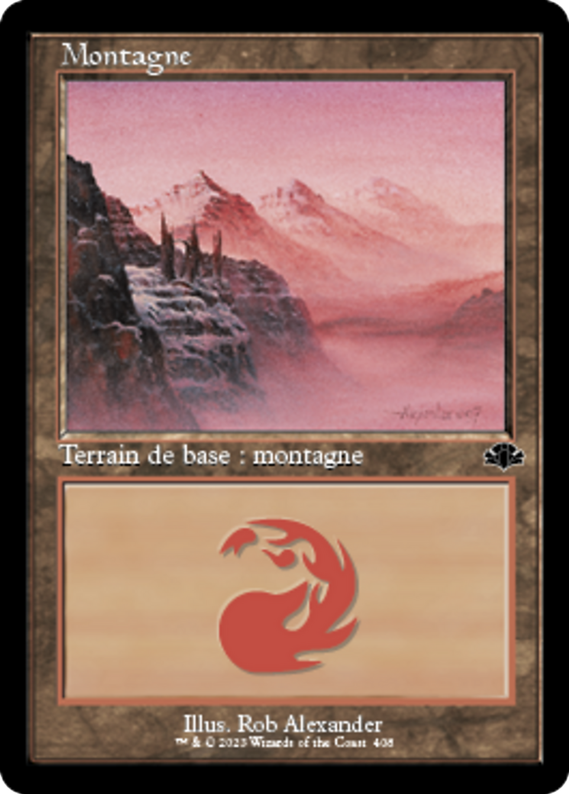 Montagne — Dominaria Remastered — Magic: The Gathering