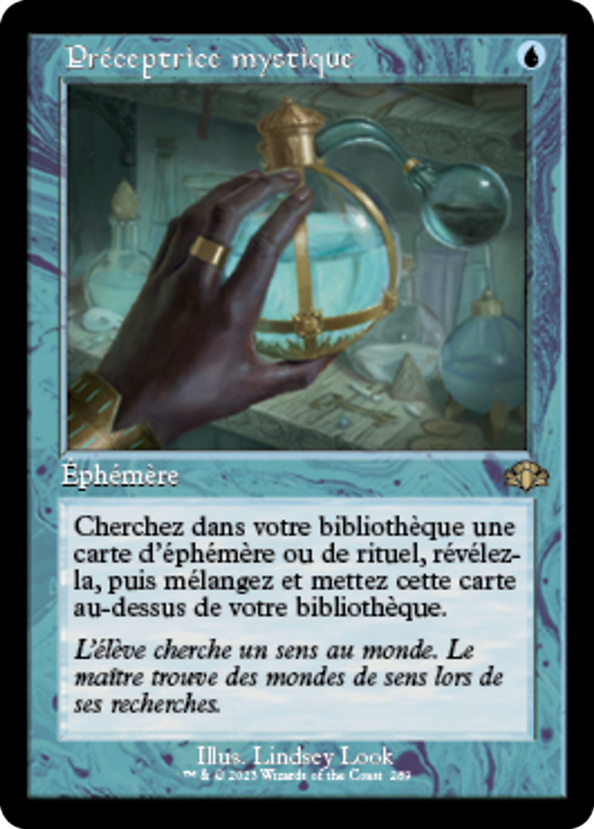 Préceptrice mystique — Dominaria Remastered — Magic: The Gathering