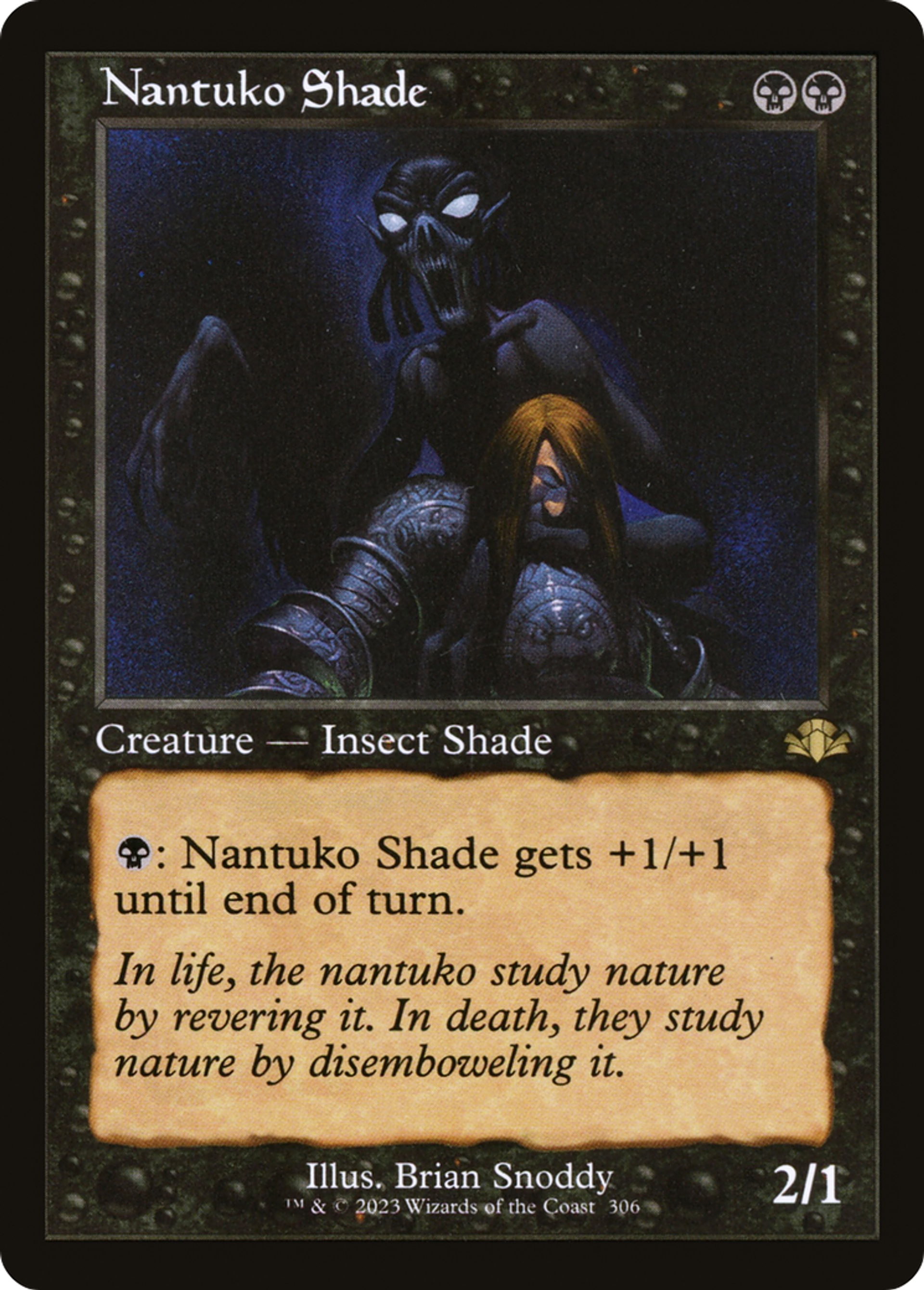 Nantuko Shade — Dominaria Remastered — Magic: The Gathering