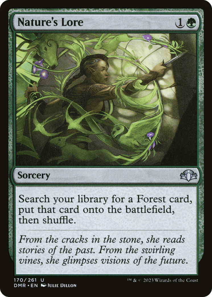 Nature's Lore — Dominaria Remastered — Magic: The Gathering