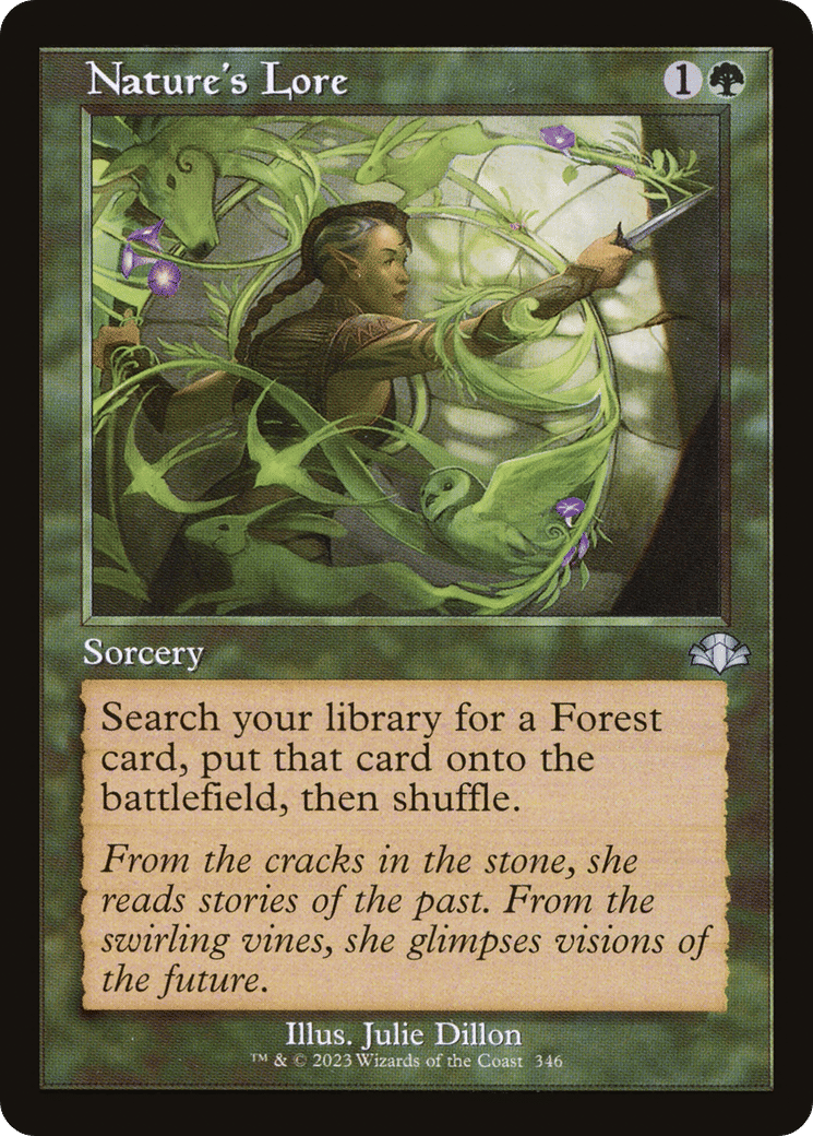Nature's Lore — Dominaria Remastered — Magic: The Gathering