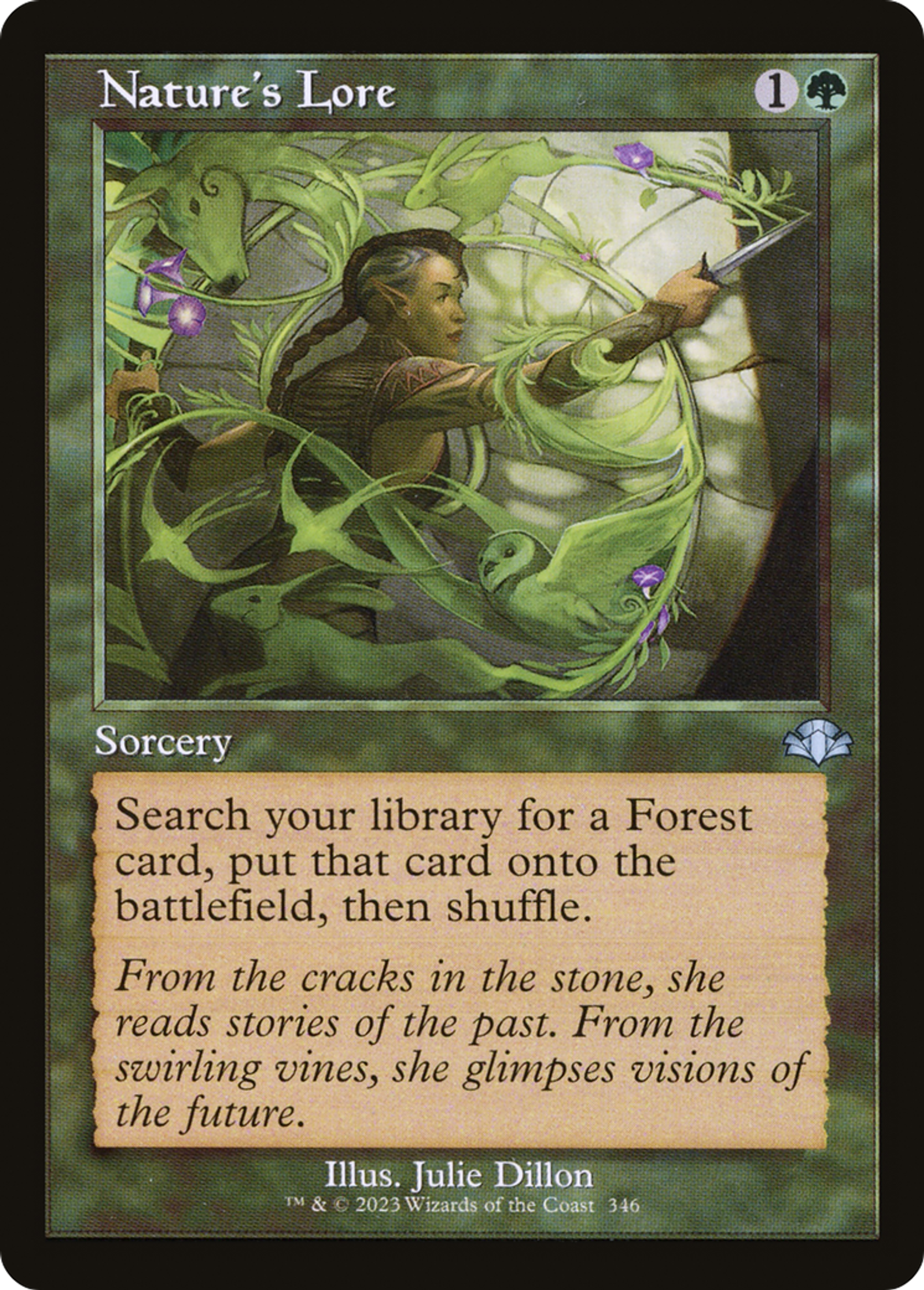 Nature's Lore — Dominaria Remastered — Magic: The Gathering