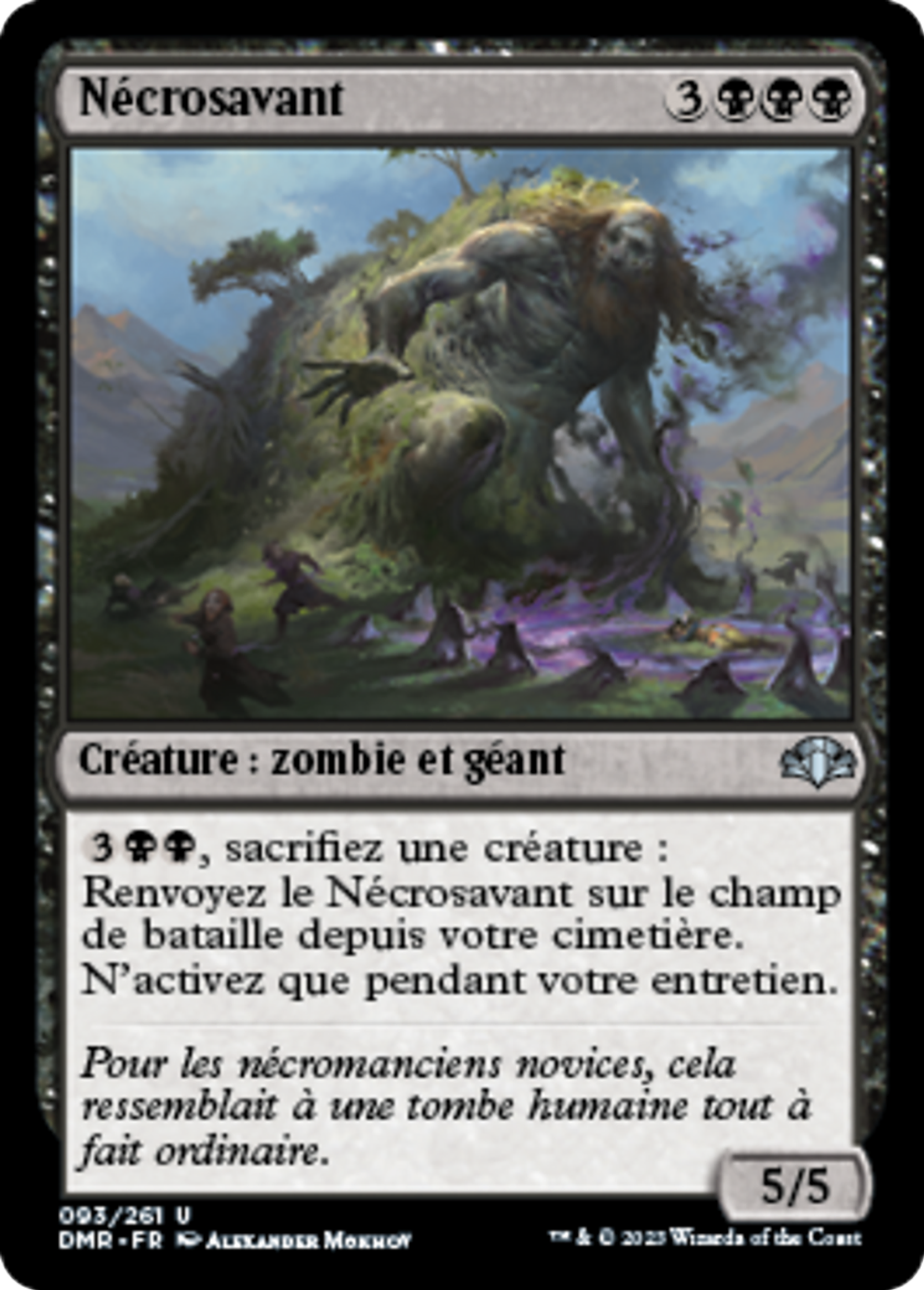 Nécrosavant — Dominaria Remastered — Magic: The Gathering