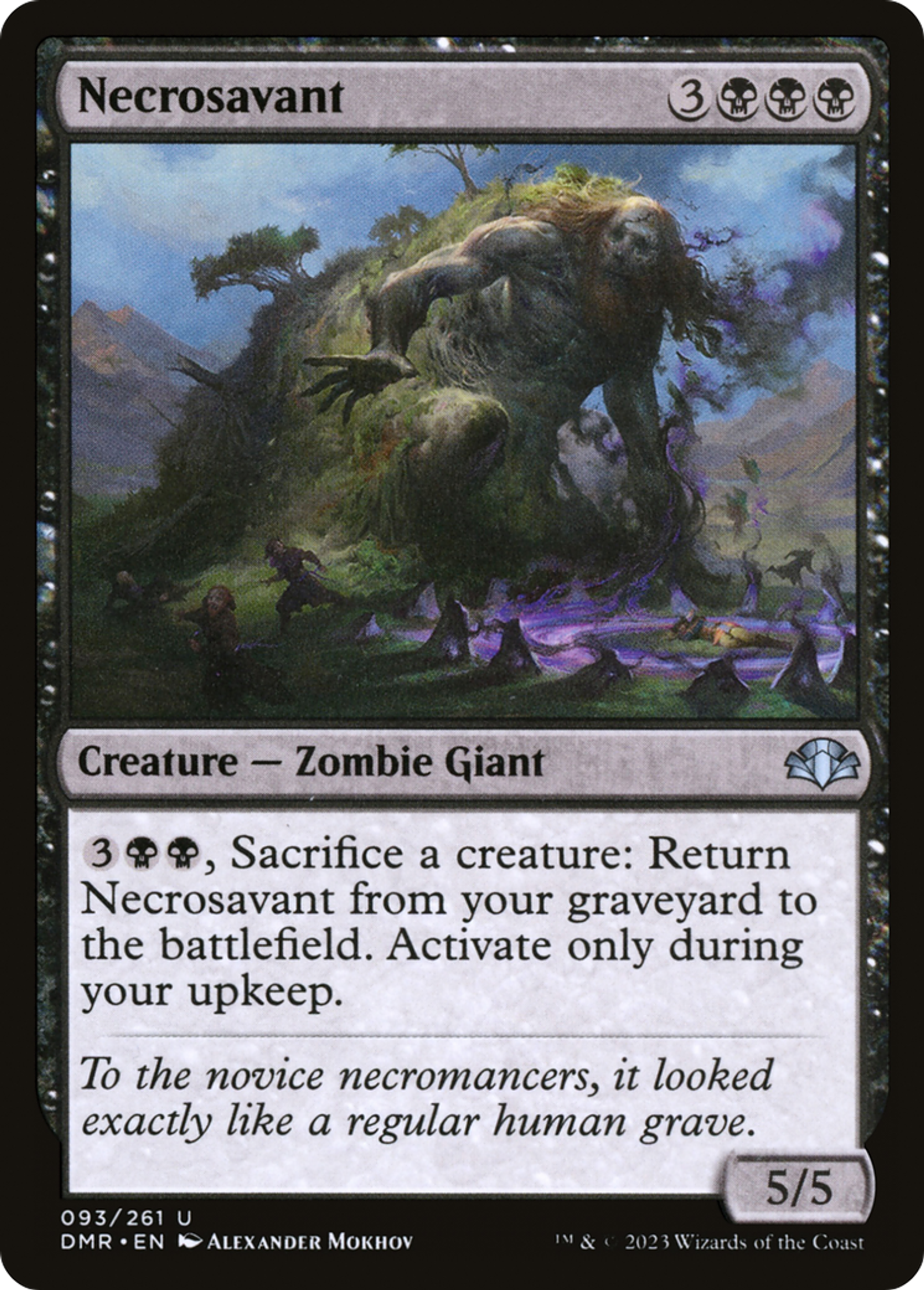 Nécrosavant — Dominaria Remastered — Magic: The Gathering