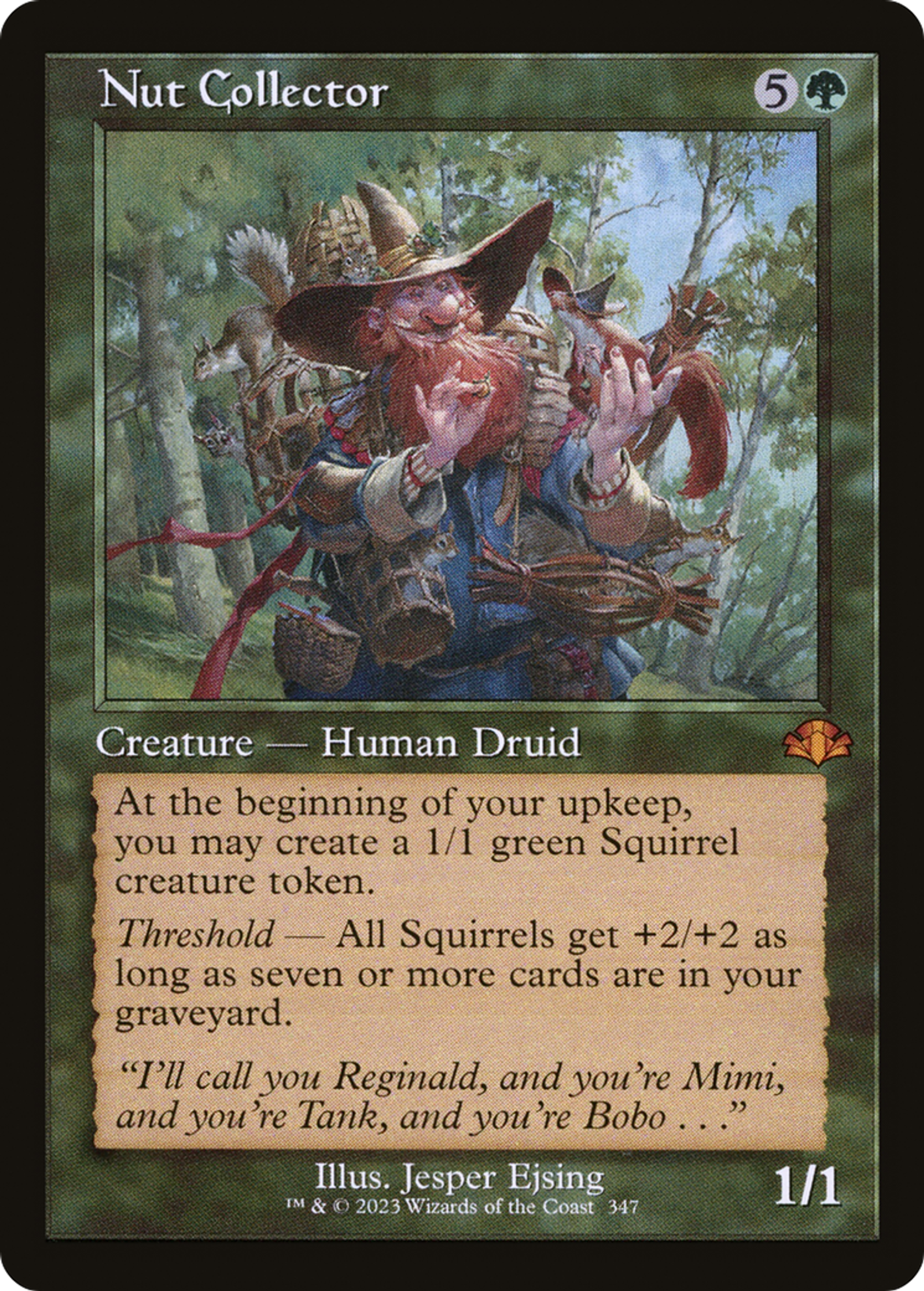 Nut Collector — Dominaria Remastered — Magic: The Gathering