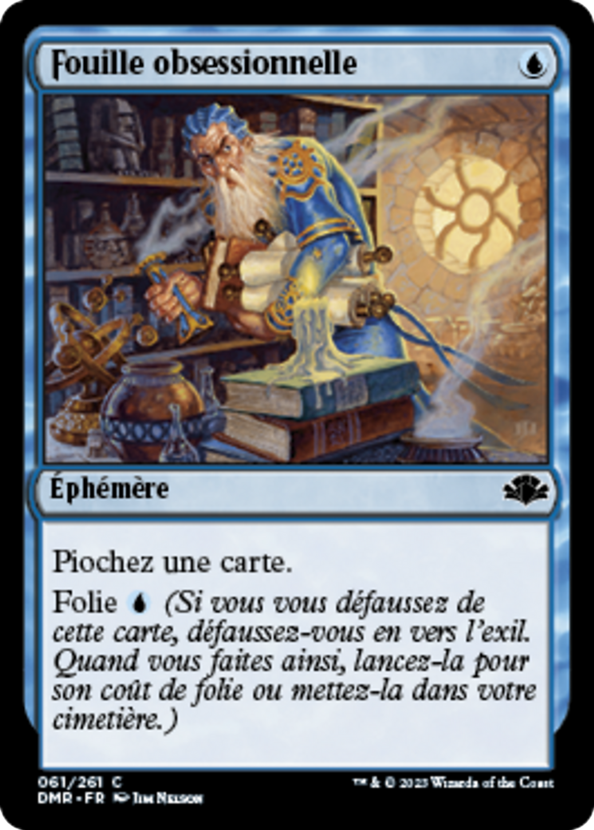 Fouille obsessionnelle — Dominaria Remastered — Magic: The Gathering