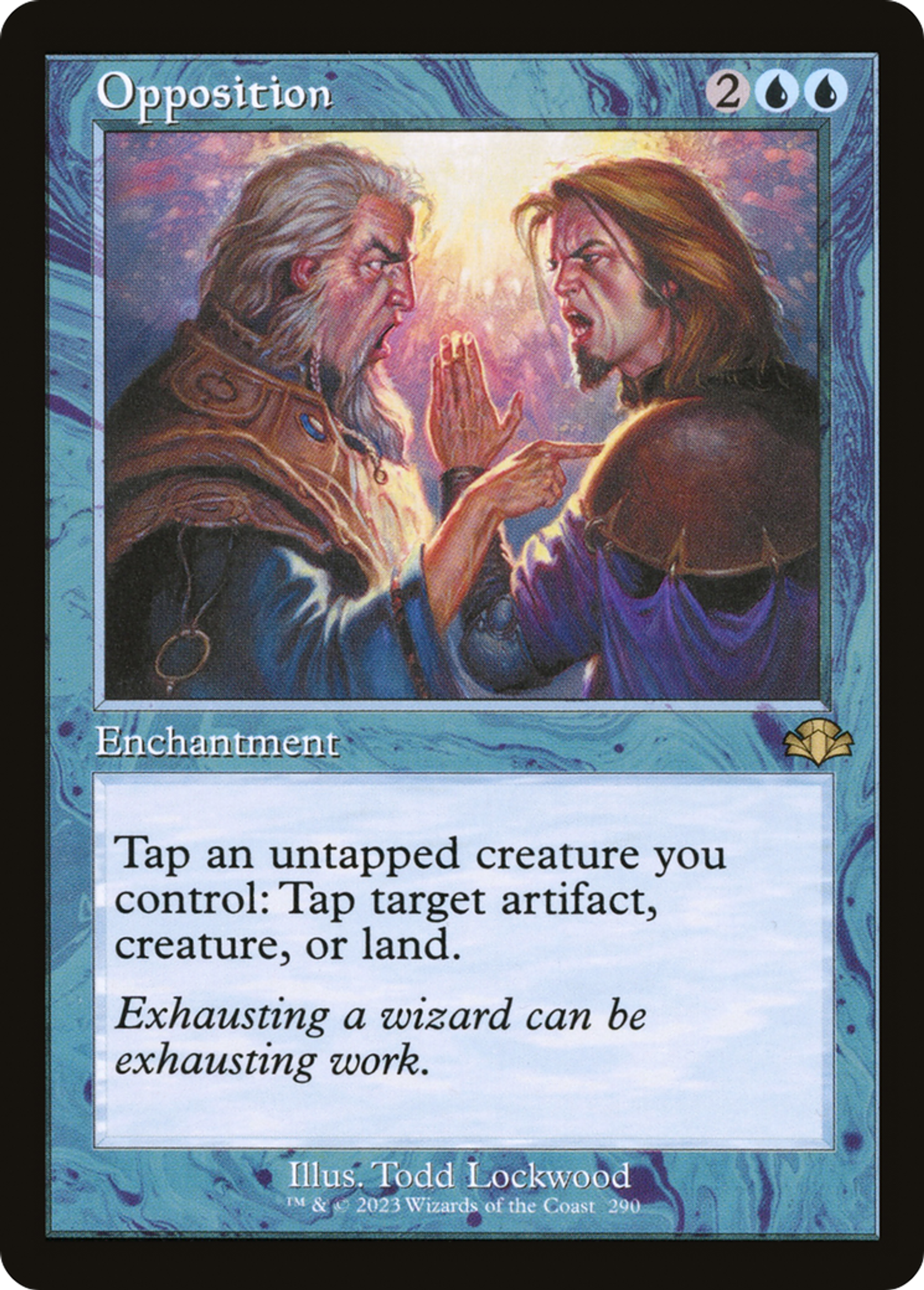 Opposition — Dominaria Remastered — Magic: The Gathering