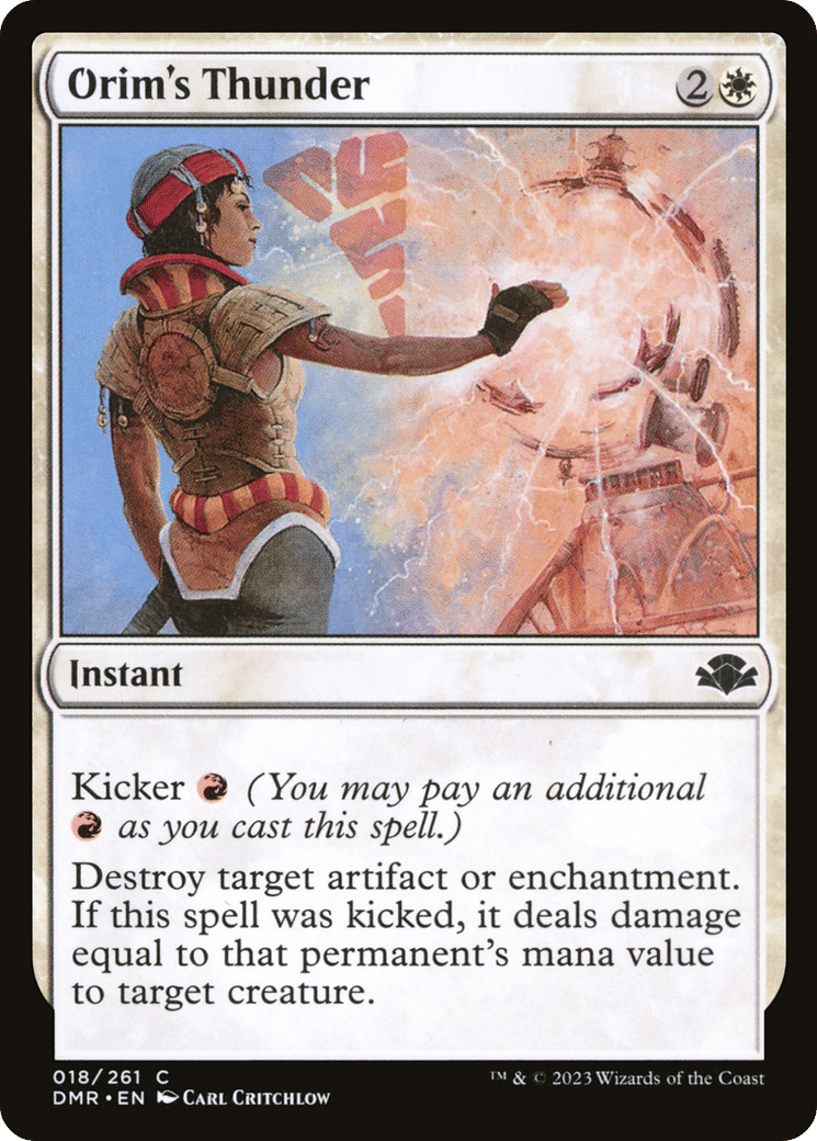 Orim's Thunder — Dominaria Remastered — Magic: The Gathering